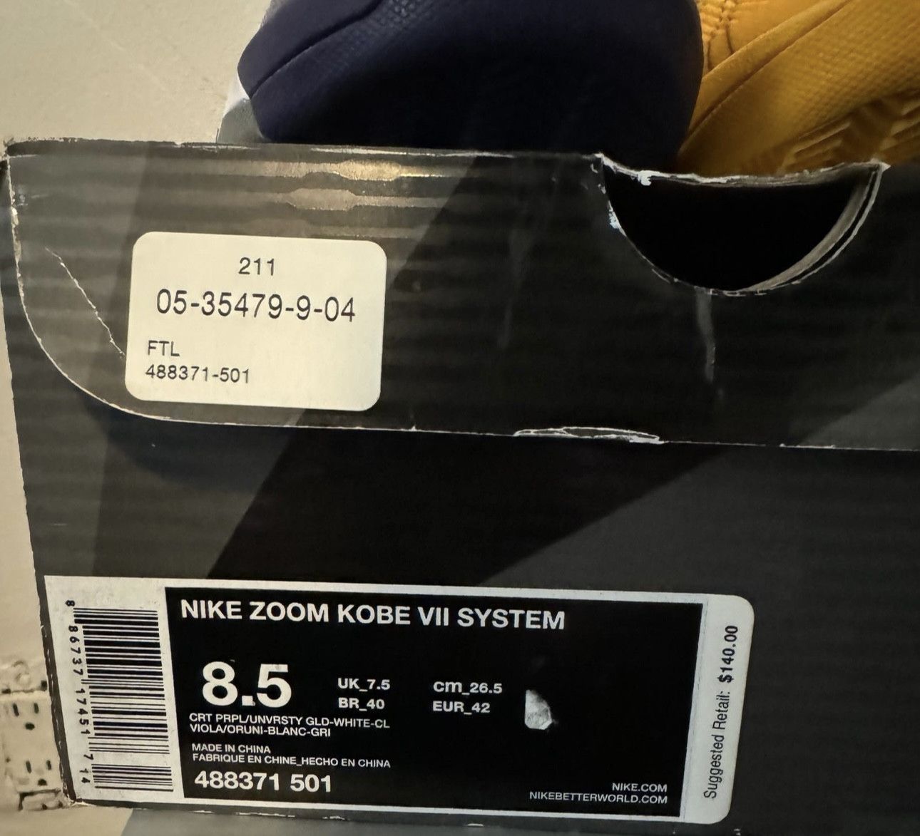 Nike Nike Kobe 7 Yin Yang Size US 8.5 / EU 41-42 - 8 Thumbnail