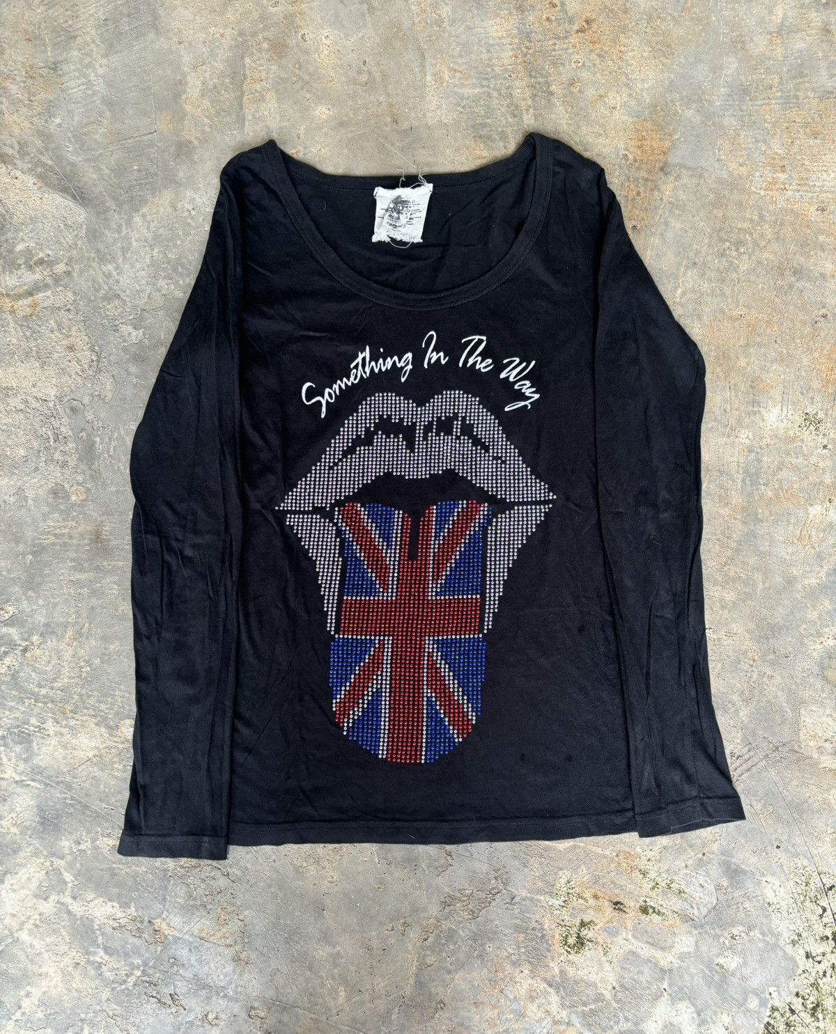 Pre-owned Hysteric Glamour X If Six Was Nine Y2k Something In The Way Ifsixwasnine Punk Style Longsleeve In Black