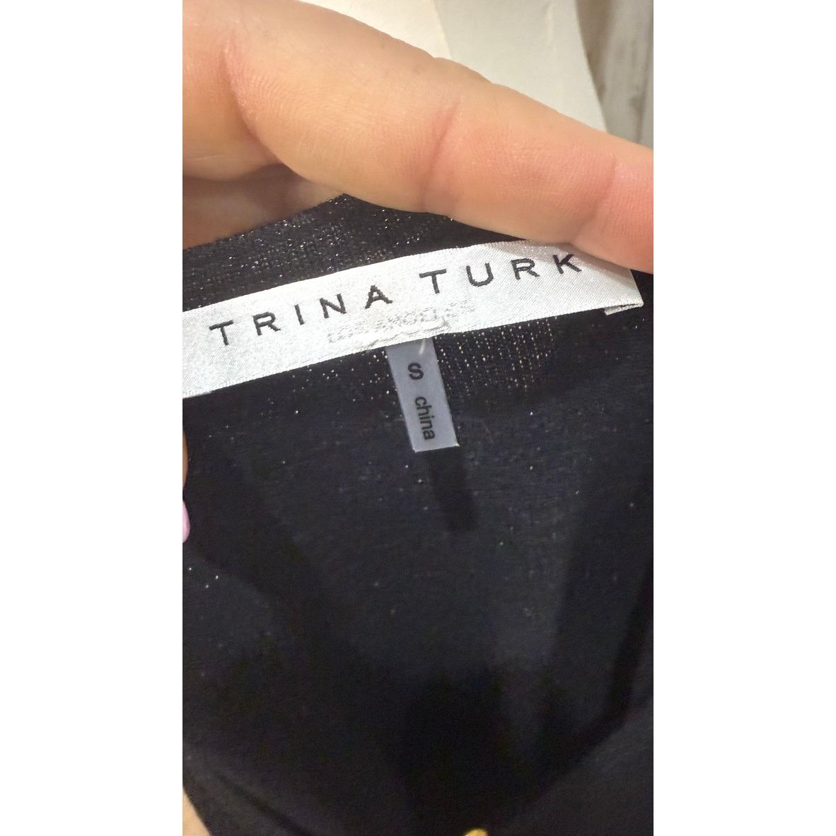 Trina Turk Trina Turk Women's Black Space-Dye Ombre Sweater Dress Size S / US 4 / IT 40 - 6 Thumbnail