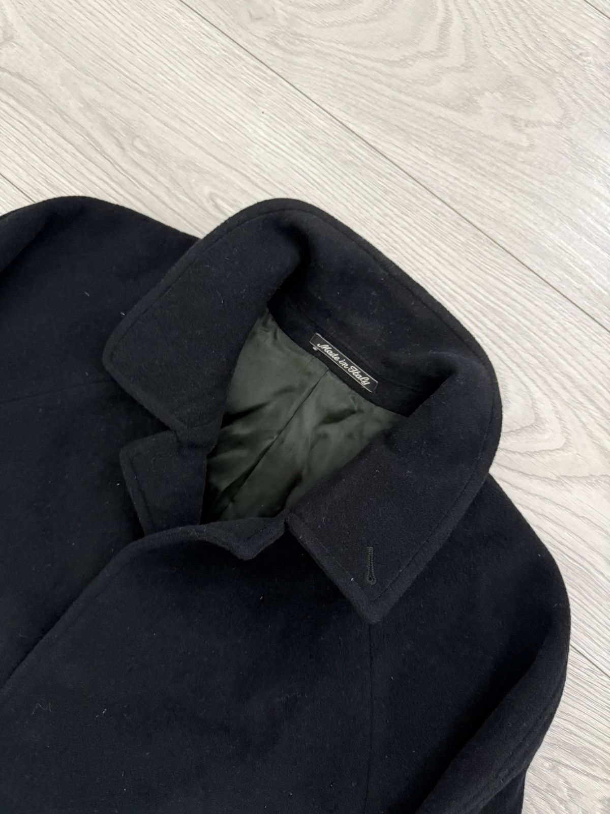 Armani Giorgio Armani 1980s Balmacaan Wool Overcoat Size M Size US M / EU 48-50 / 2 - 9 Thumbnail