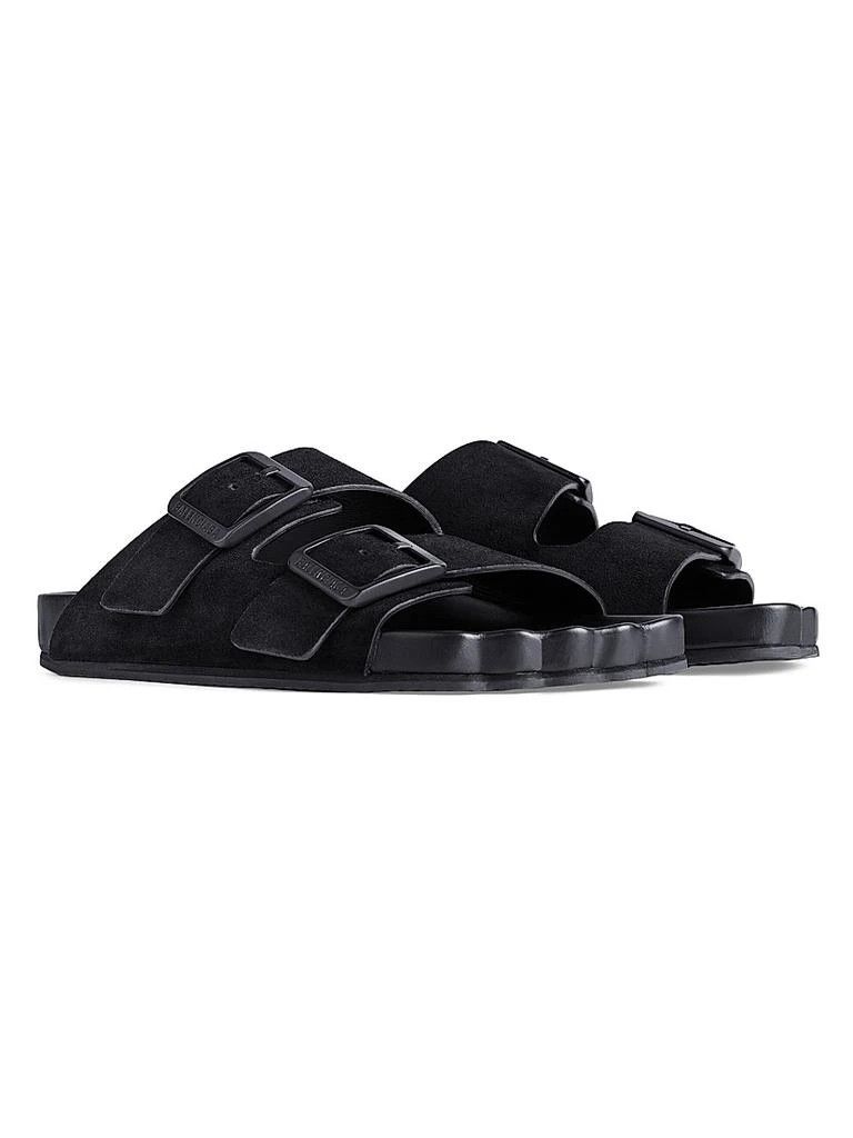 Balenciaga o1srvl11e0326 Sunday Sandals in Black Size US 7 / IT 37 - 6 Thumbnail