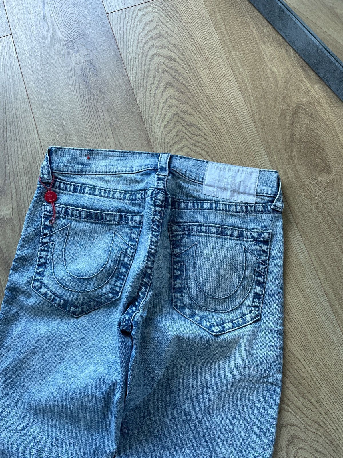 True Religion × Vintage Y2K Vintage TRUE RELIGION GENO Relaxed Slim Denim Pants Size US 32 / EU 48 - 2 Thumbnail