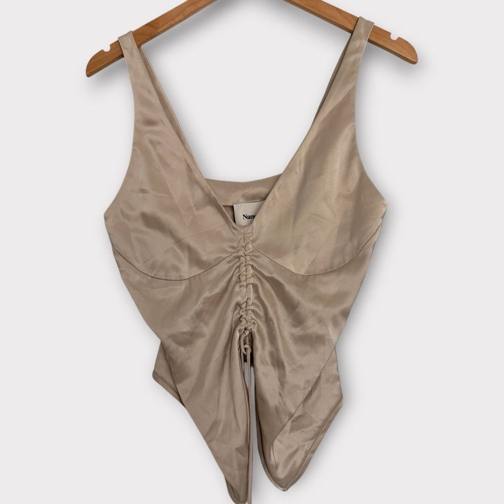 Nanushka Nanushka Klara Top in Creme – Size S Size S / US 4 / IT 40 - 7 Thumbnail