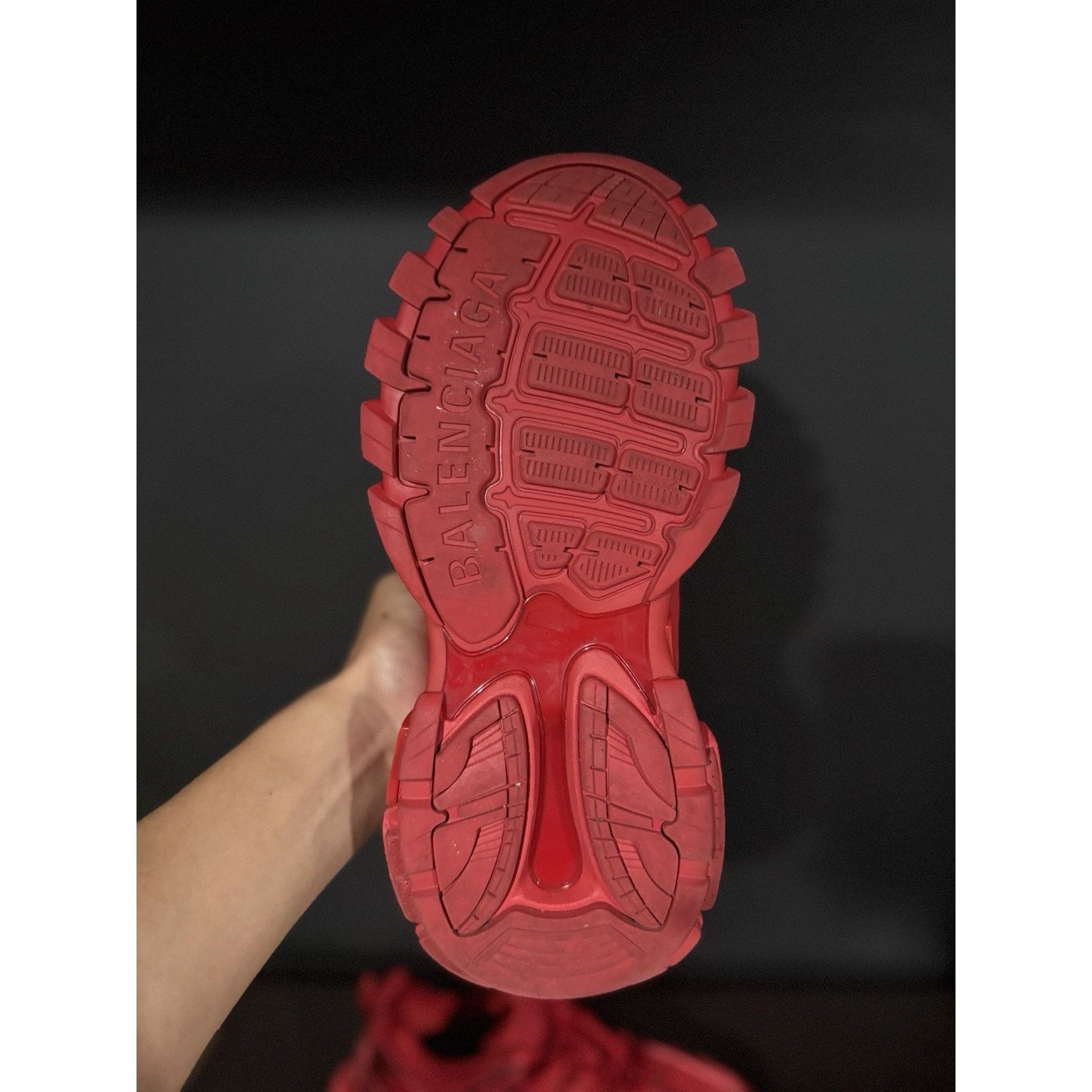 Balenciaga Size 44EU/11M Balenciaga Track Red Sneakers Size US 11 / EU 44 - 6 Thumbnail