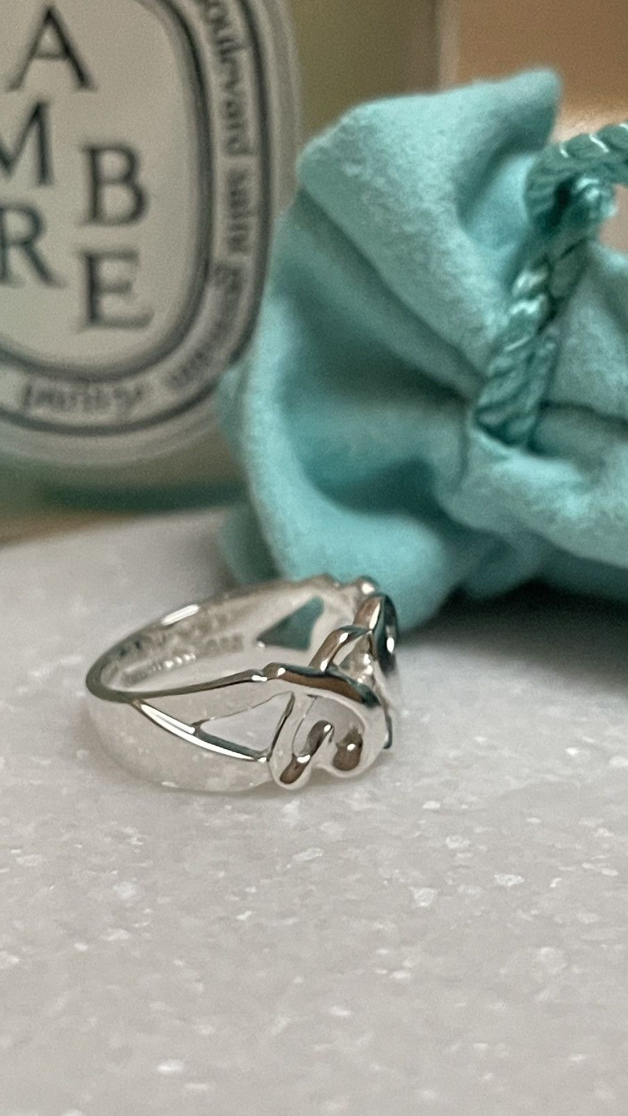 Tiffany & Co. TIFFANY & Co. Picasso Triple Heart Silver Ring Size 5.25NEW Size ONE SIZE - 18 Thumbnail