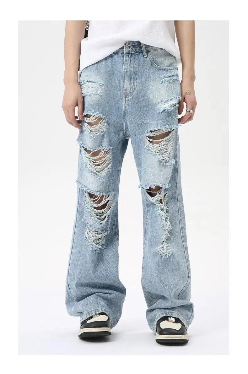 Designer × Japanese Brand Vintage Hip Hop Street Comfort Loose Casual Pants Size US 31 - 2 Thumbnail