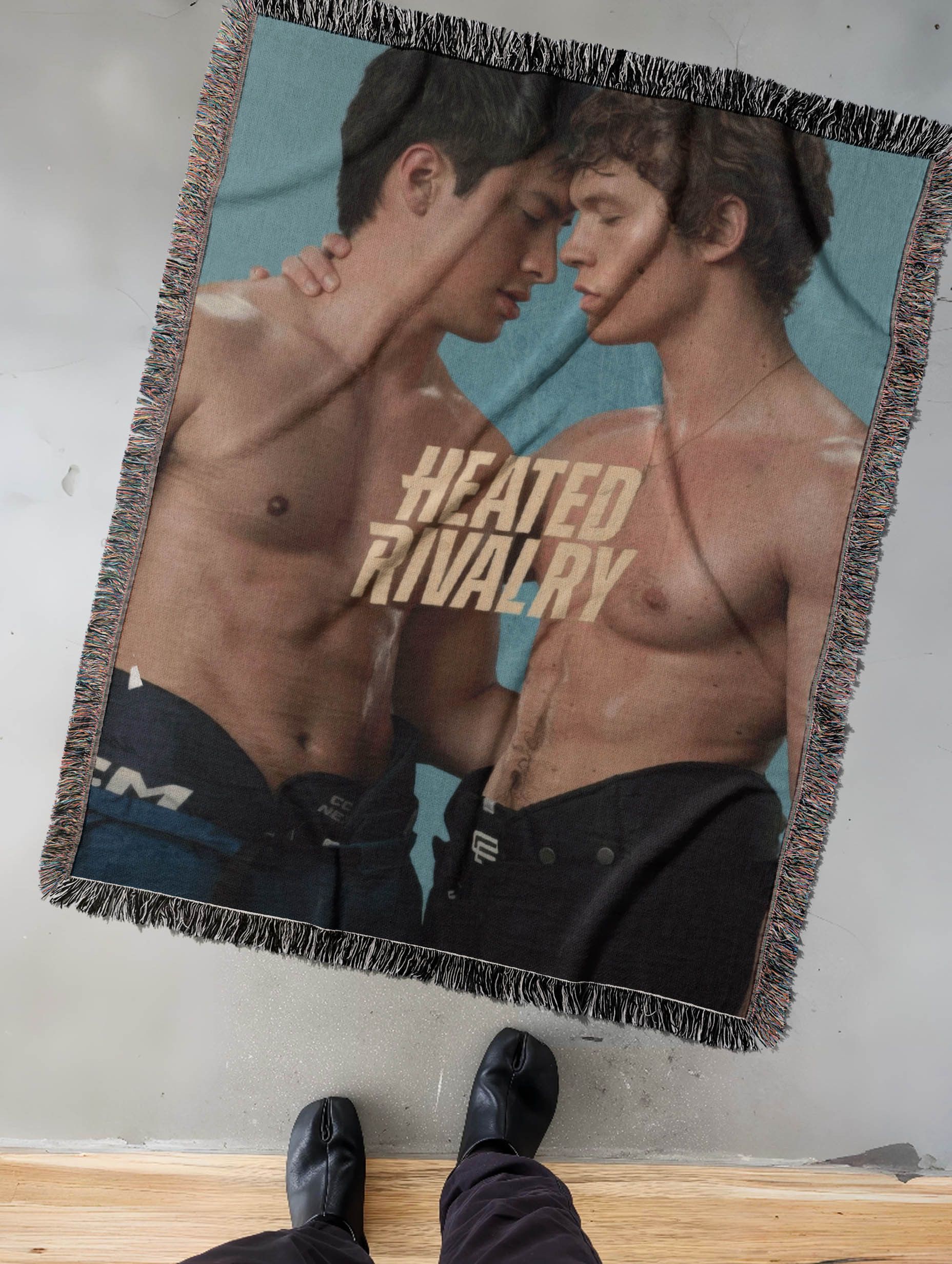 Guide Series Heated Rivalry Blanket Gift Hollander Rozanov print art Size ONE SIZE - 1 Thumbnail
