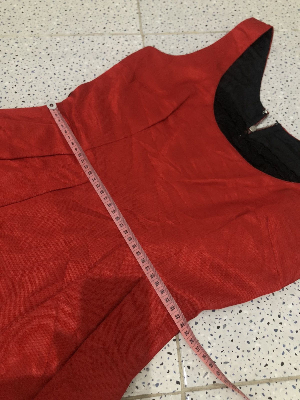 Designer × Dolce & Gabbana × Vintage Dolce & Gabbana Red Midi Dress Size XS / US 0-2 / IT 36-38 - 12 Thumbnail