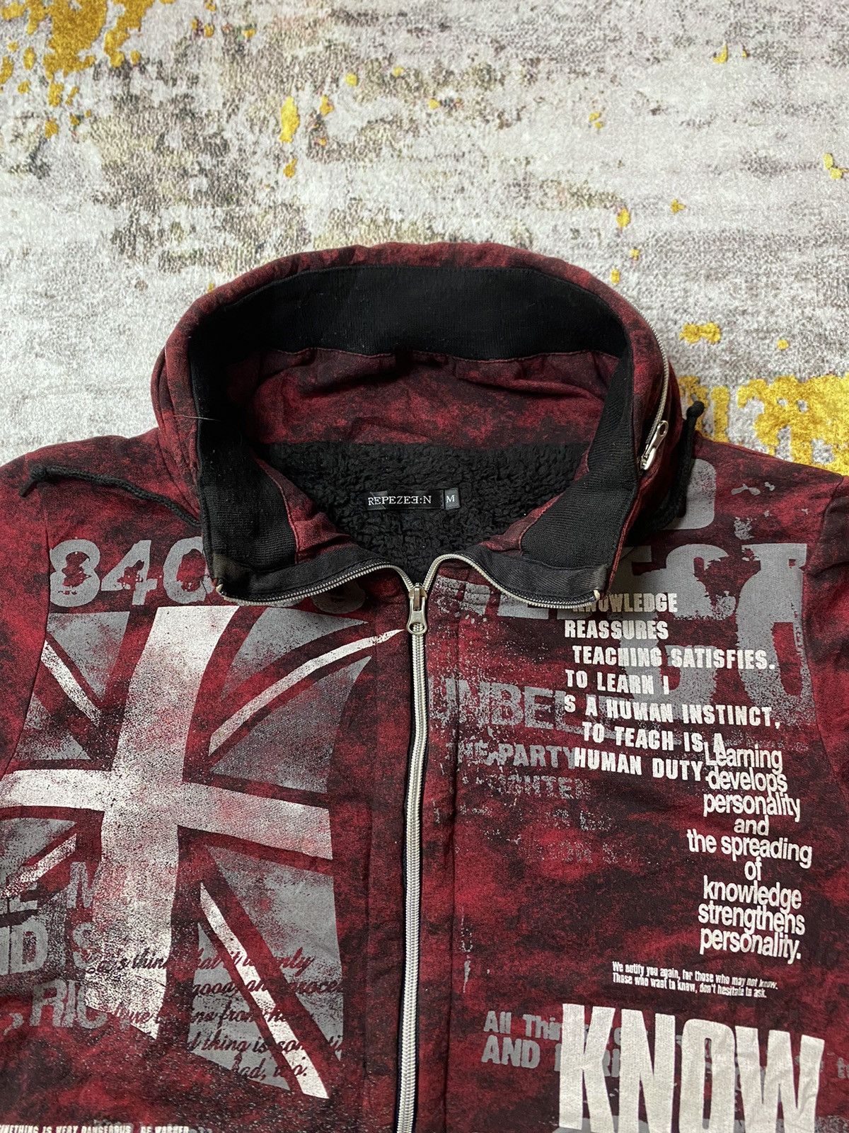 If Six Was Nine Japanes Repezeen Bono Punk Gothic Style Size US M / EU 48-50 / 2 - 4 Thumbnail