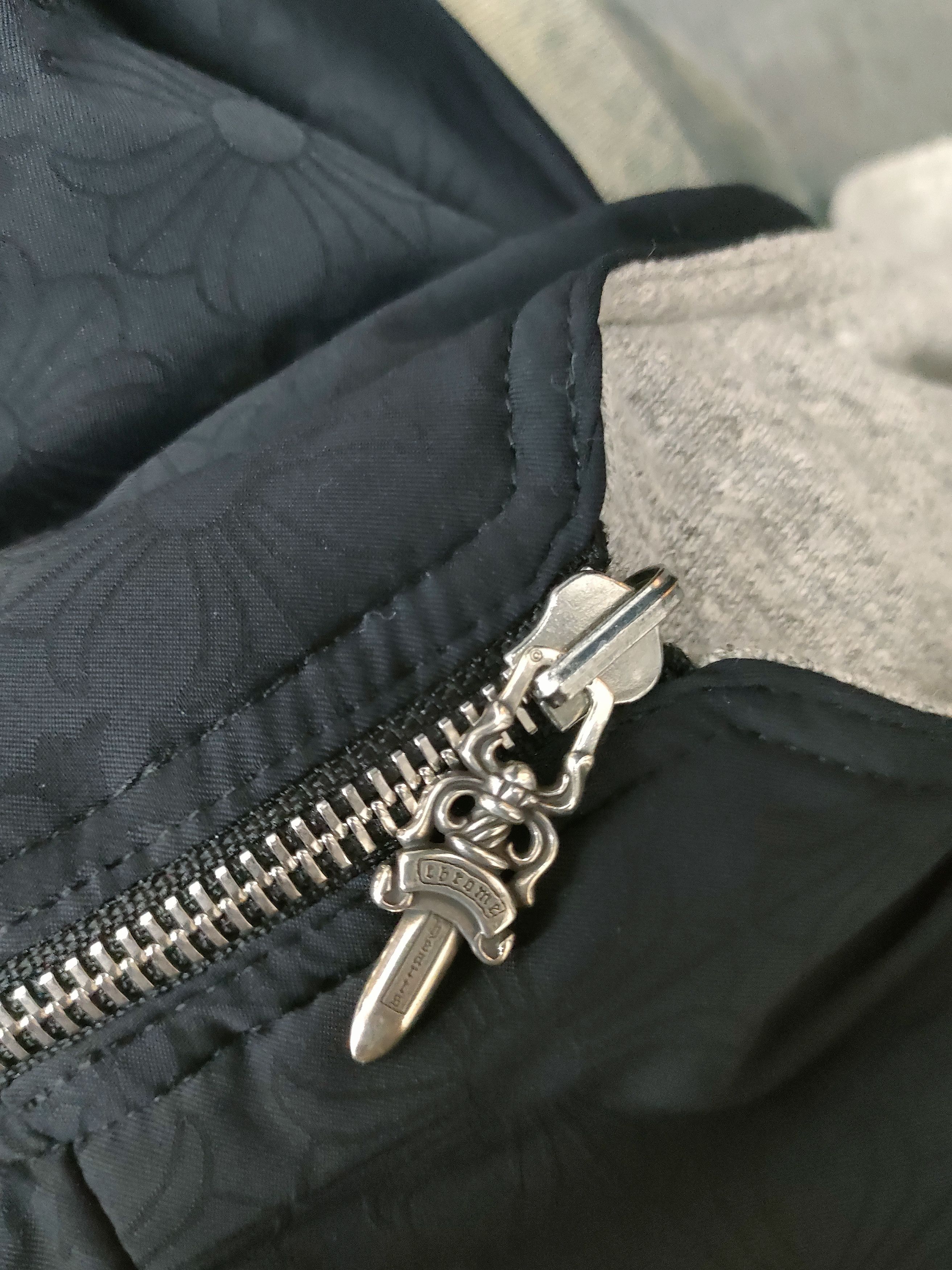 Chrome Hearts Chrome Hearts Tonal Monogram Horseshoe Logo Zip Up Hoodie Size US L / EU 52-54 / 3 - 7 Thumbnail