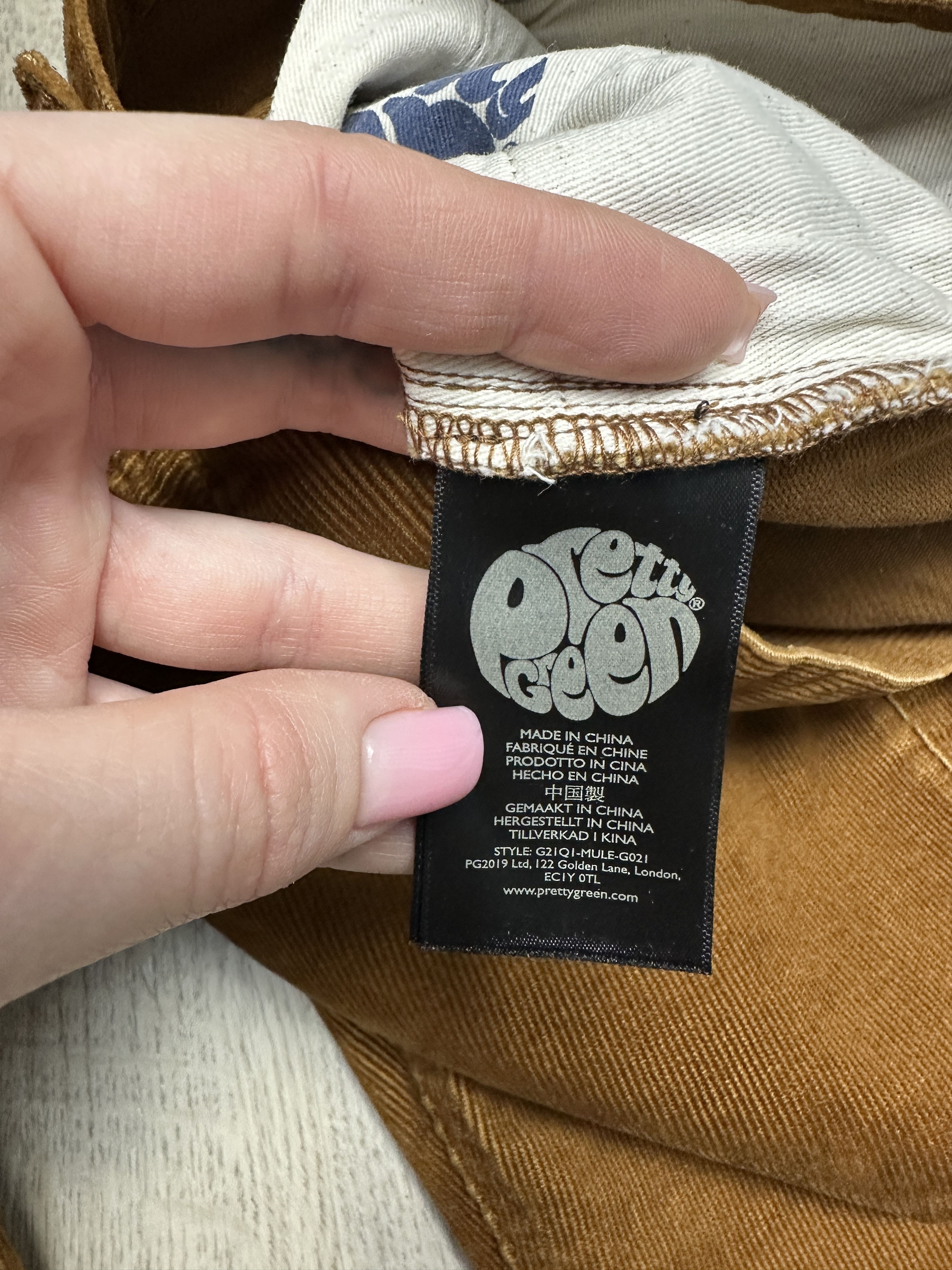 Pretty Green Pretty Green Mens Corduroy Pants Size US 36 / EU 52 - 4 Thumbnail
