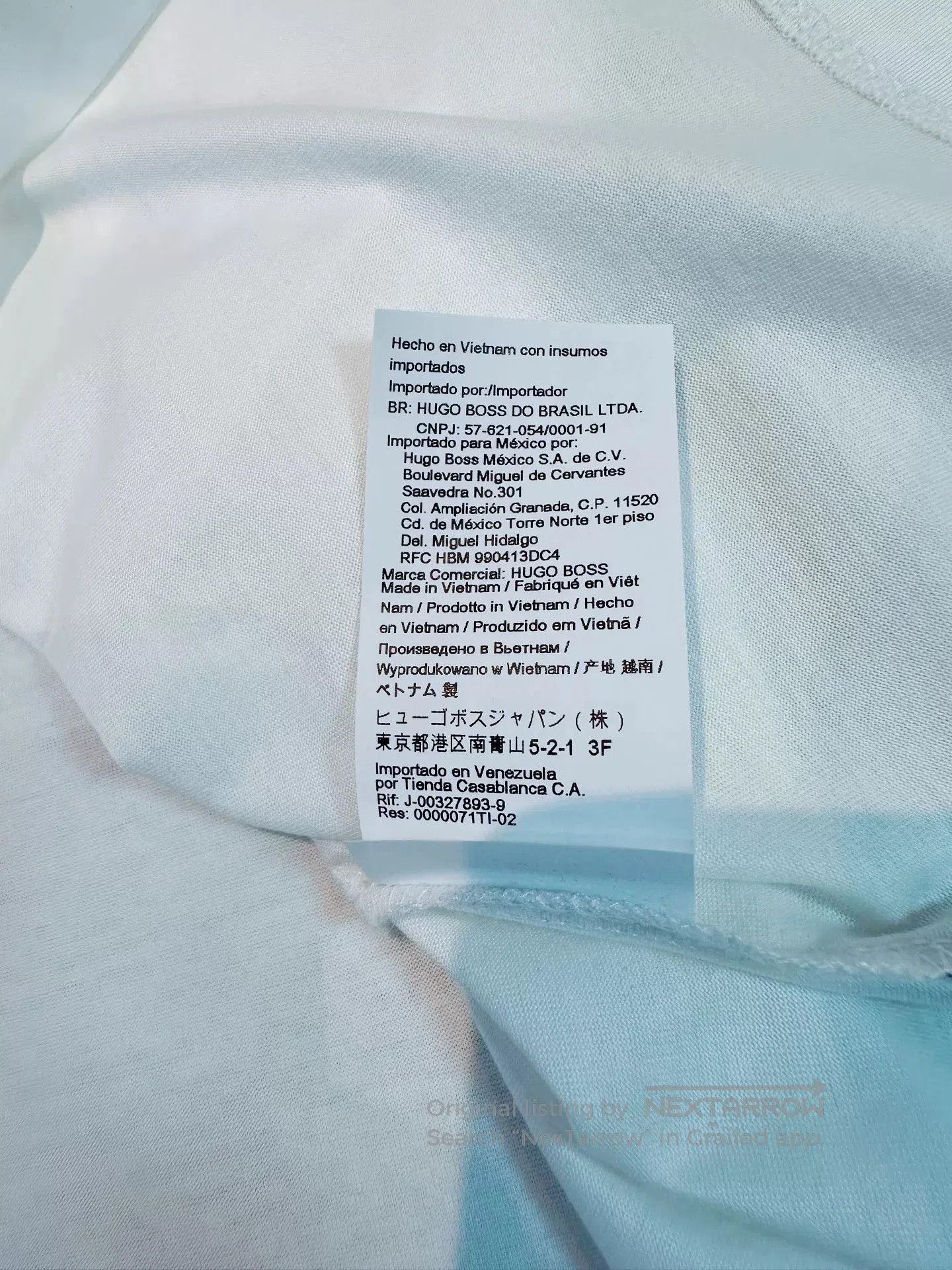 Hugo Boss BOSS White Short-Sleeve Polo Shirt. Size US XXL / EU 58 / 5 - 6 Thumbnail