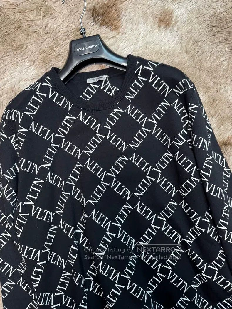 Valentino Valentino VLTN barrage sweatshirt Size S / US 4 / IT 40 - 3 Thumbnail