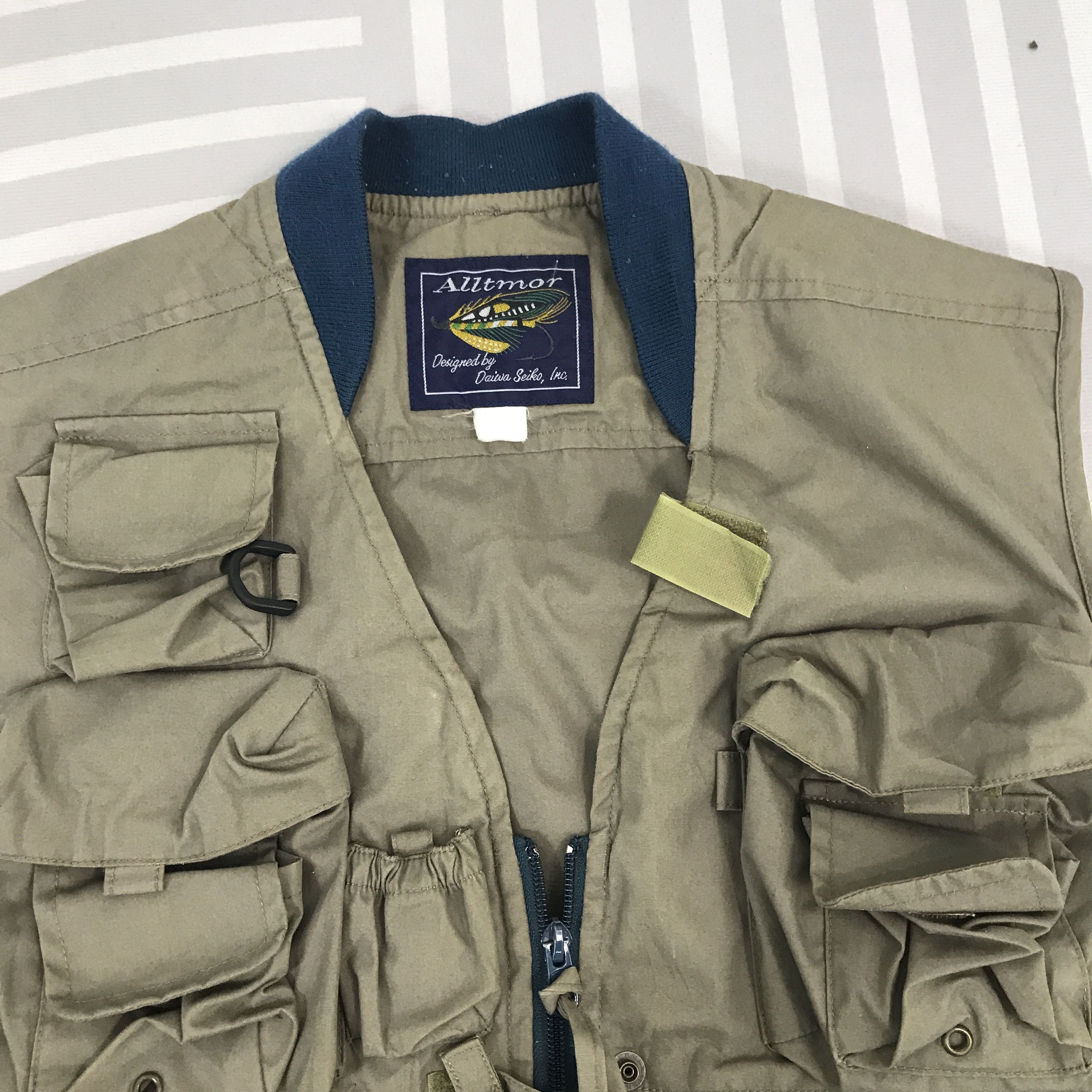 Japanese Brand × Vintage Vintage Alltmor Tactical pocket vest fishing design Jacket Size US L / EU 52-54 / 3 - 6 Thumbnail