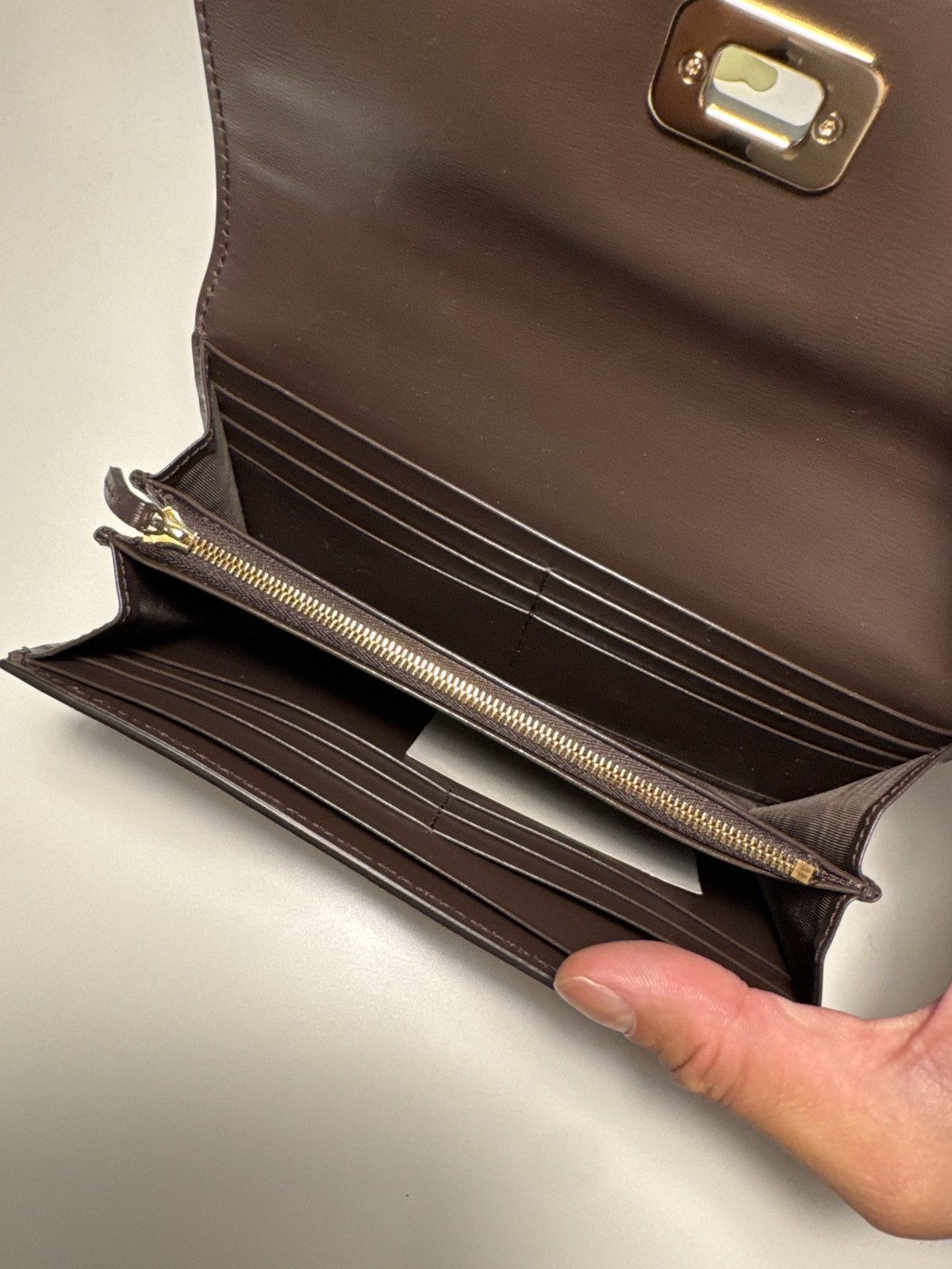 Gucci Gucci GG Supreme Long Wallet Size ONE SIZE - 4 Thumbnail