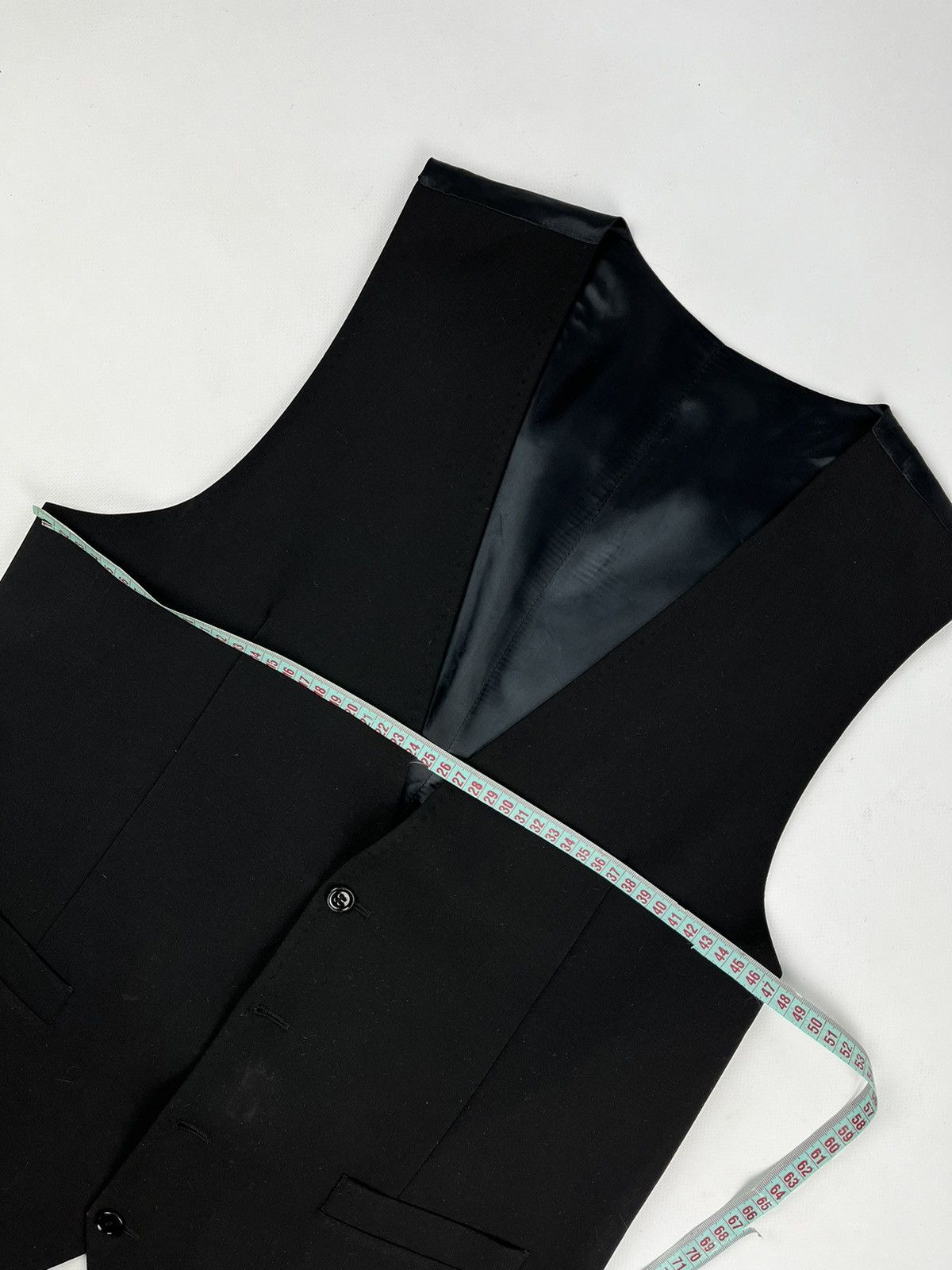 Dolce & Gabbana Dolce & Gabbana D&G black waistcoat formal gillet vest Size 50L - 10 Thumbnail