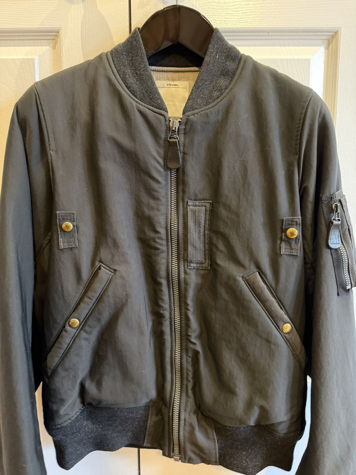 Visvim Visvim Thorson Jacket American Flag Bomber FW15 Size US M / EU 48-50 / 2 - 3 Thumbnail