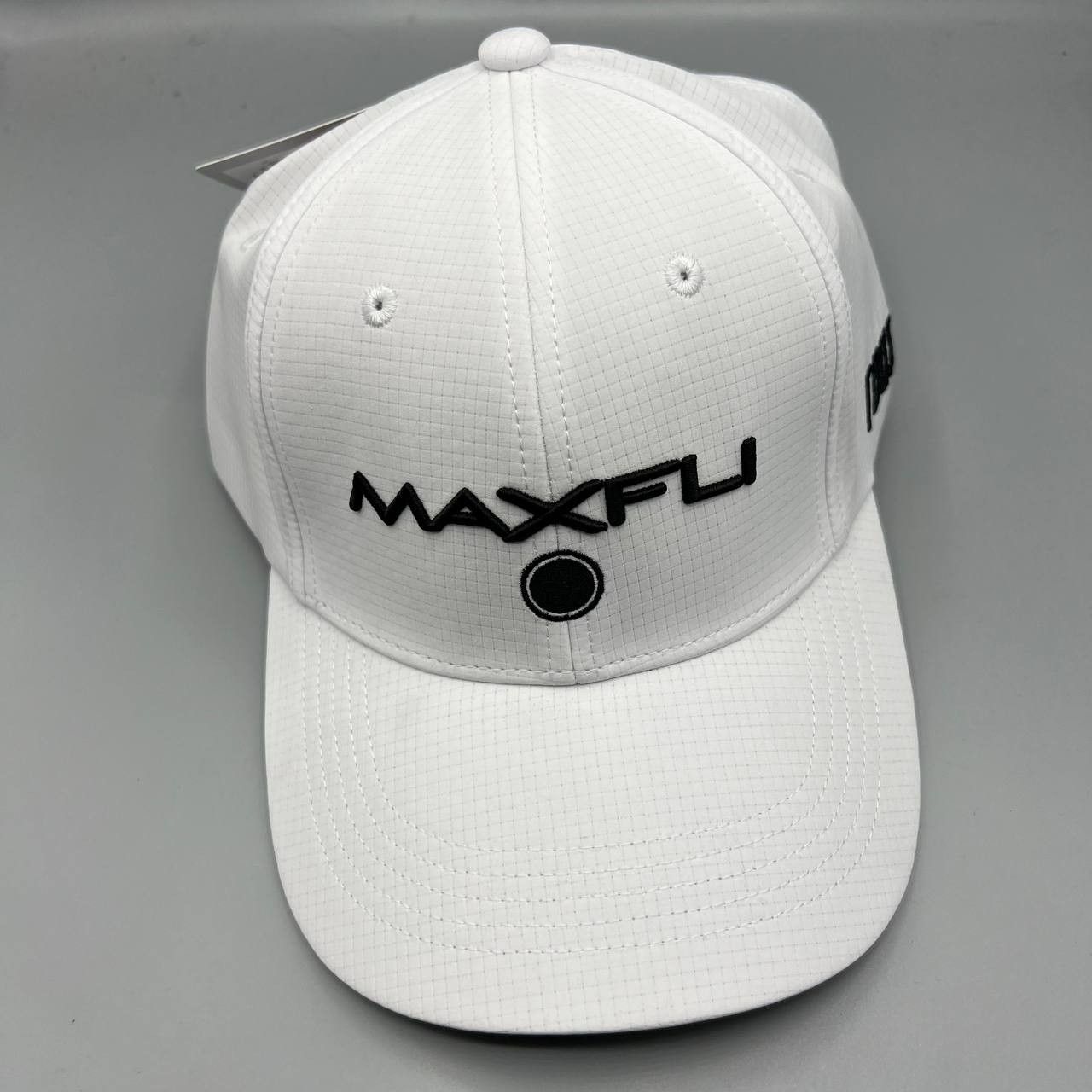 Other Maxfli Tour Golf Hat Men White 3D Logo Snap Back Cap New | Grailed