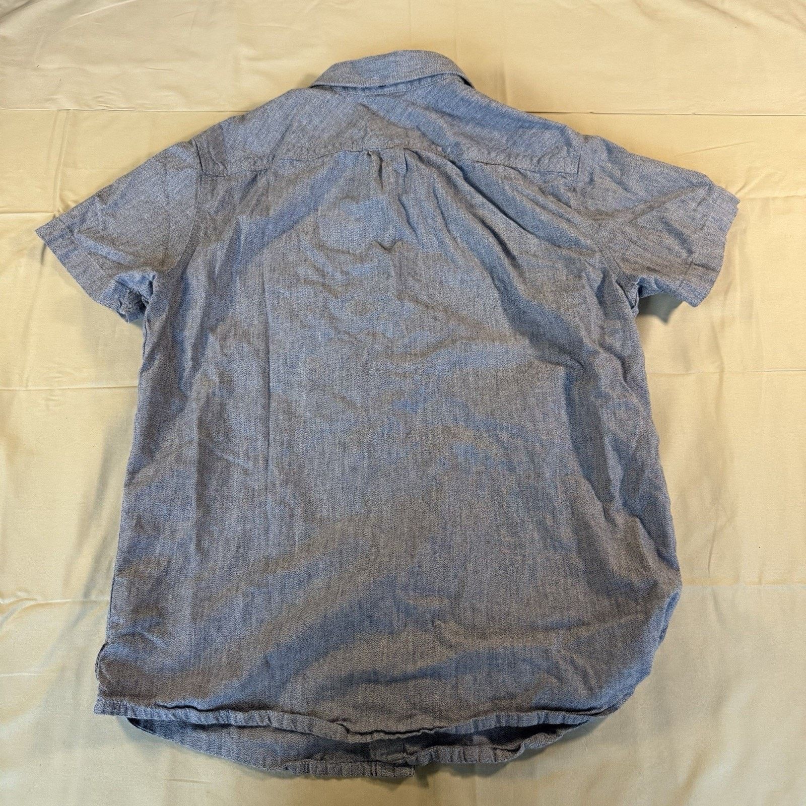 Prana Prana Men’s Small Light Gray Chambray Organic Cotton Short Size US M / EU 48-50 / 2 - 4 Thumbnail