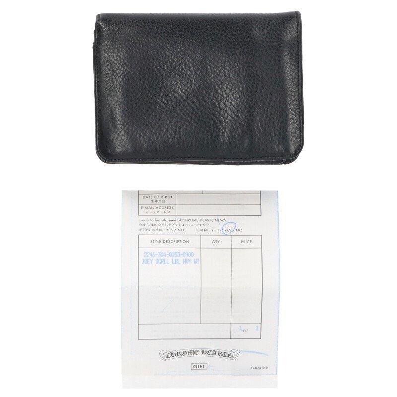 Chrome Hearts Chrome Hearts Joey Leather Wallet Size ONE SIZE - 3 Thumbnail