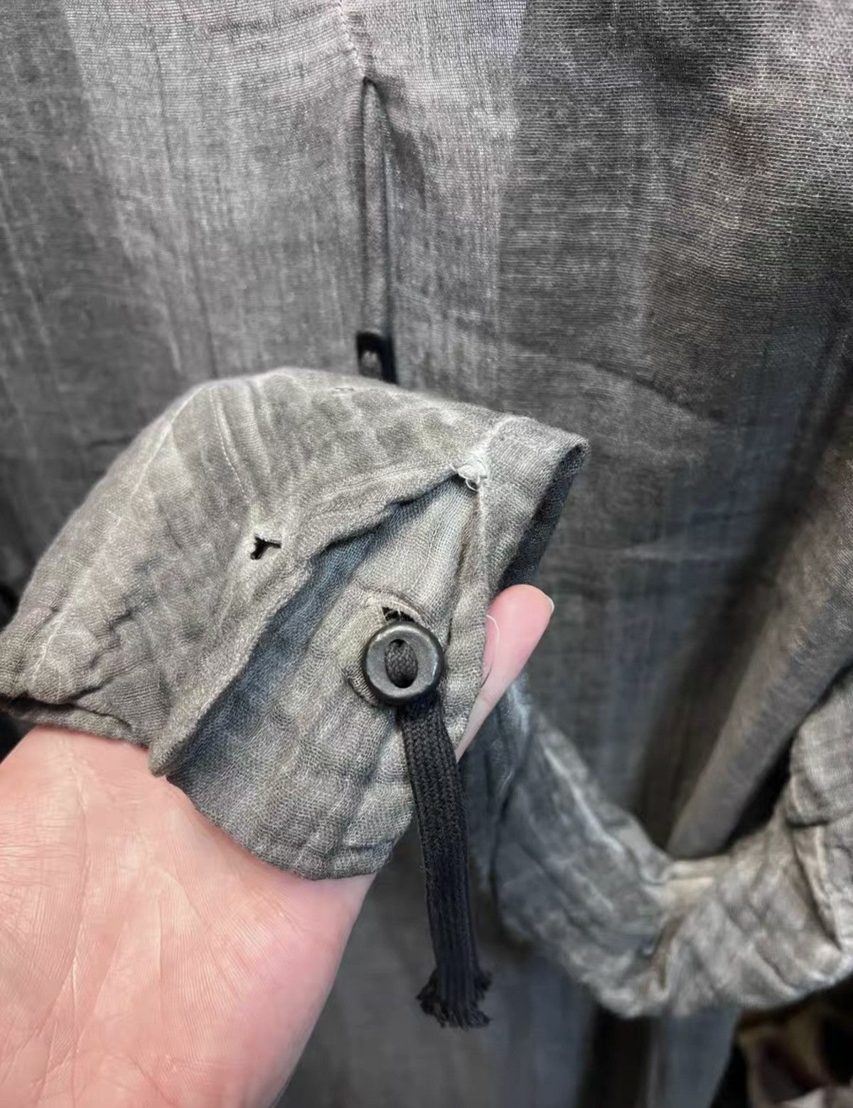 11 By Boris Bidjan Saberi 11ByBBS Boris Bidjan Saberi Dyed Long-Sleeve Shirt Size US M / EU 48-50 / 2 - 5 Thumbnail