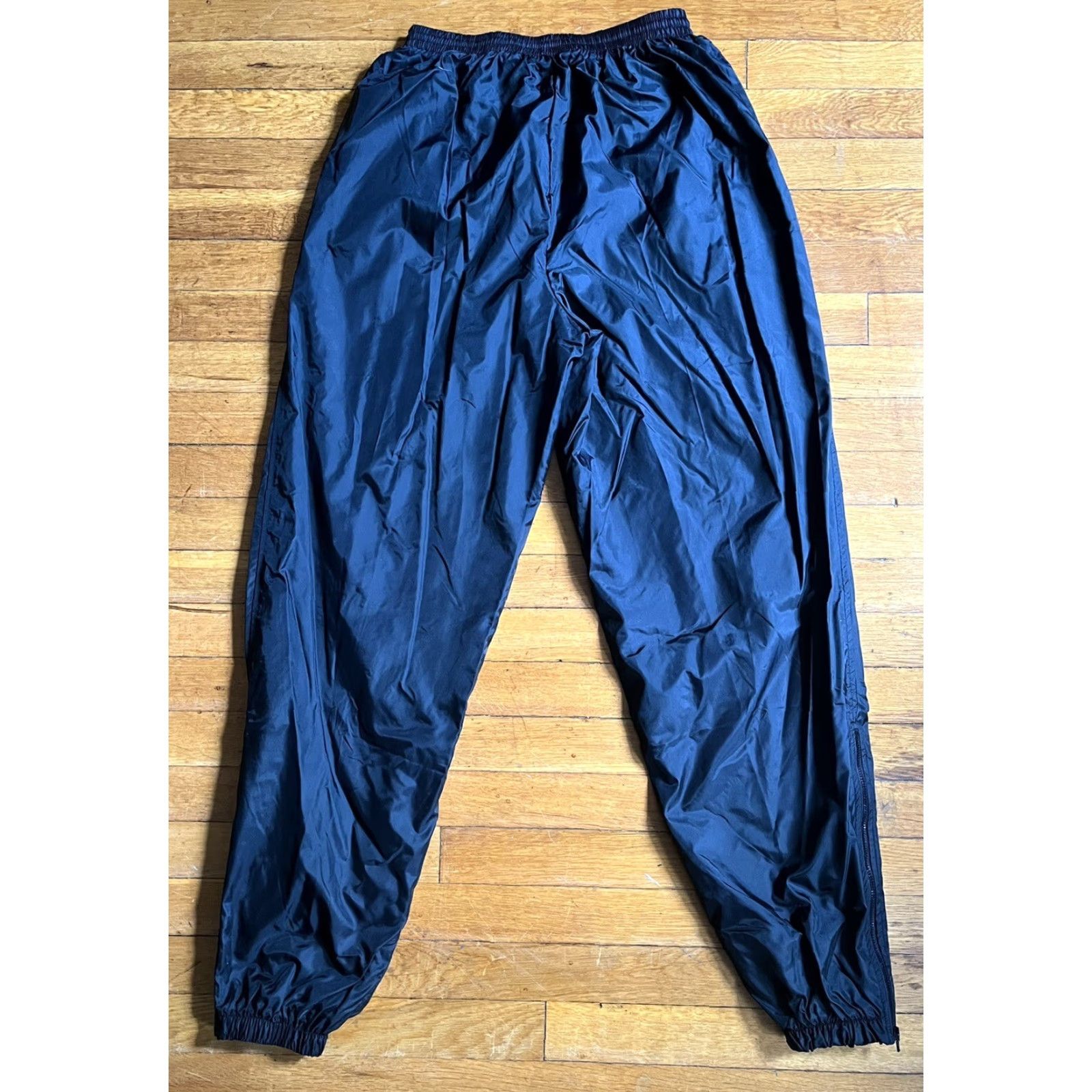 Nike VINTAGE Nike Track Pants Mens L Black 80s Retro Sports Athletic Jeans? Size US 33 - 5 Thumbnail