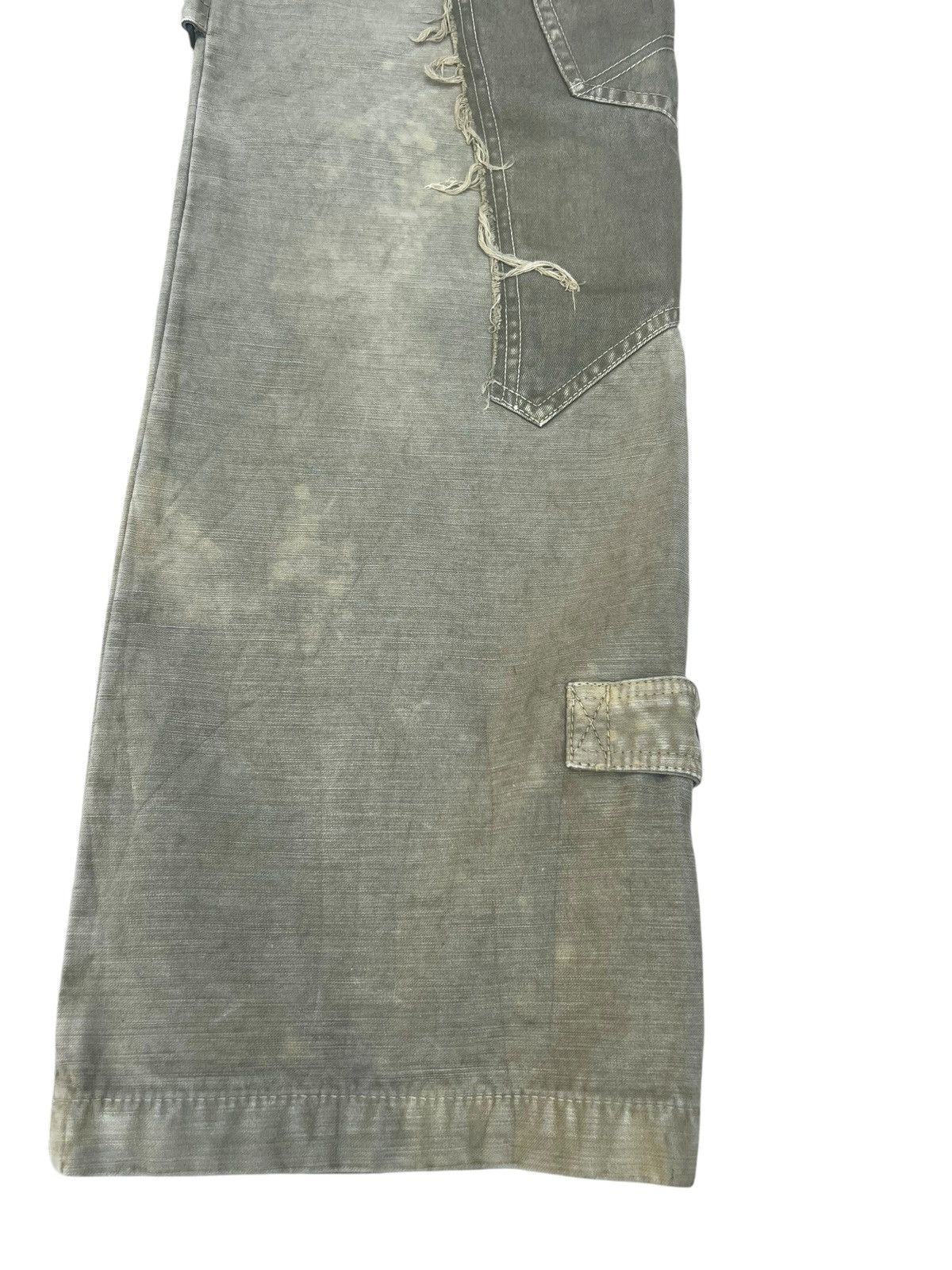 Kiminori Morishita HALB Japan Multi Pocket Fade Olive Green Trouser Pant Size US 32 / EU 48 - 18 Thumbnail