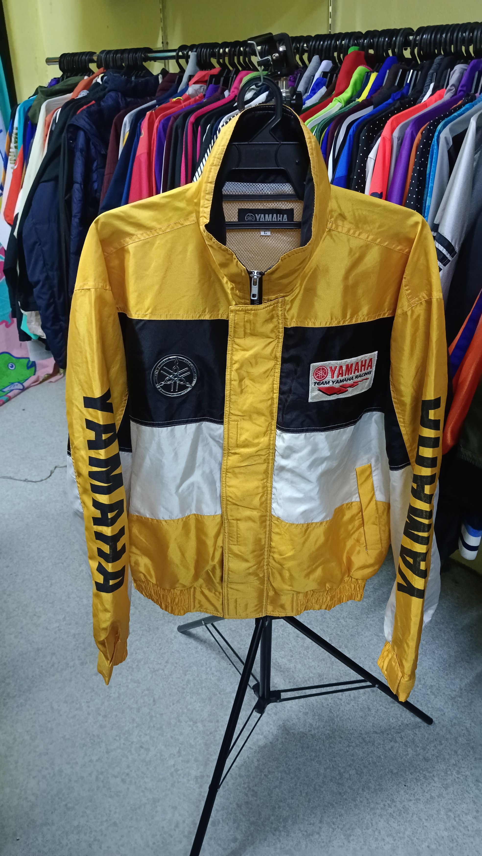 Japanese Brand × Yamaha Yamaha Racing Team Light Jacket Size US L / EU 52-54 / 3 - 4 Thumbnail