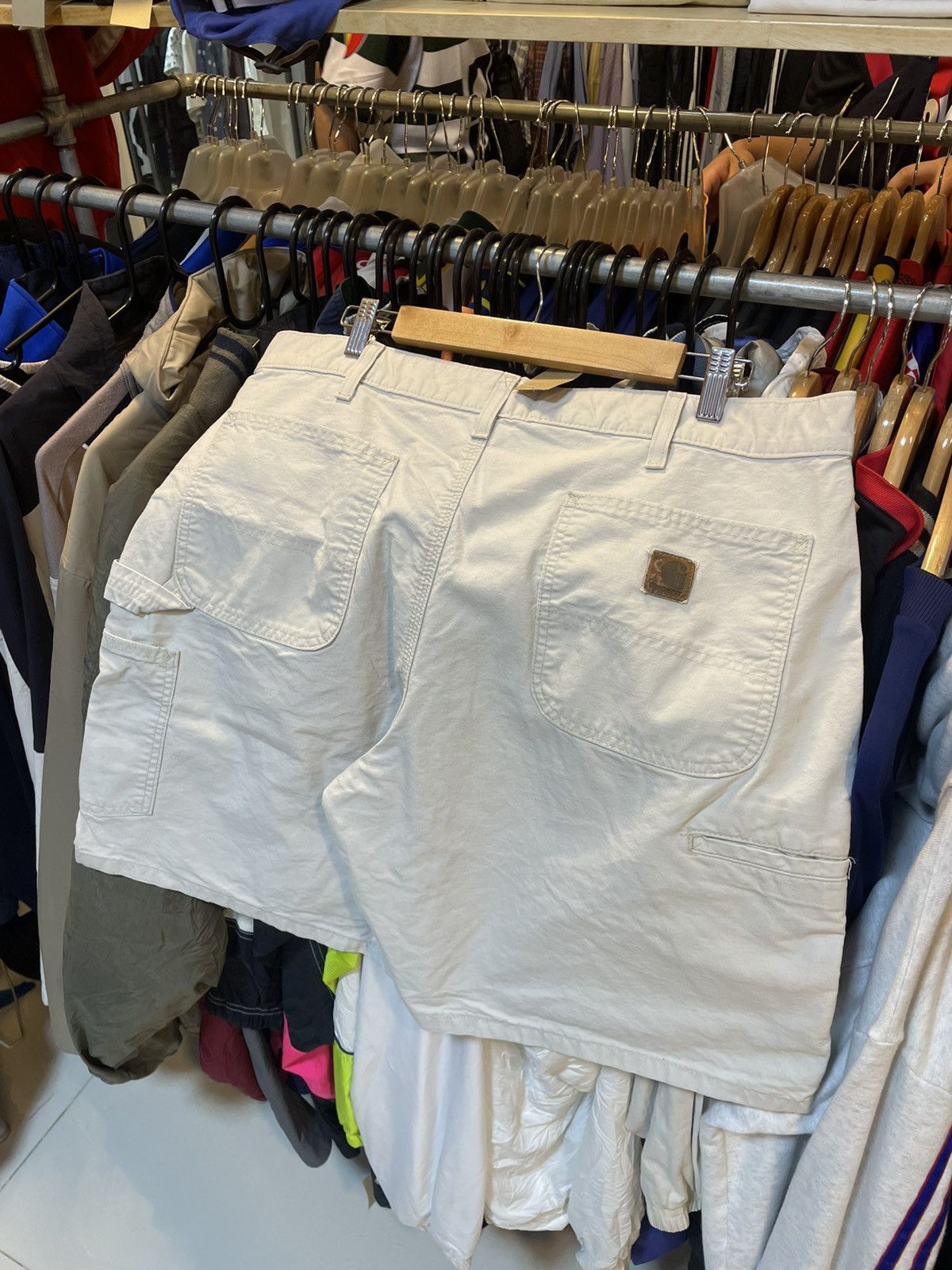 Carhartt Vintage Carhartt Carpenter Shorts Size US 38 / EU 54 - 1 Thumbnail