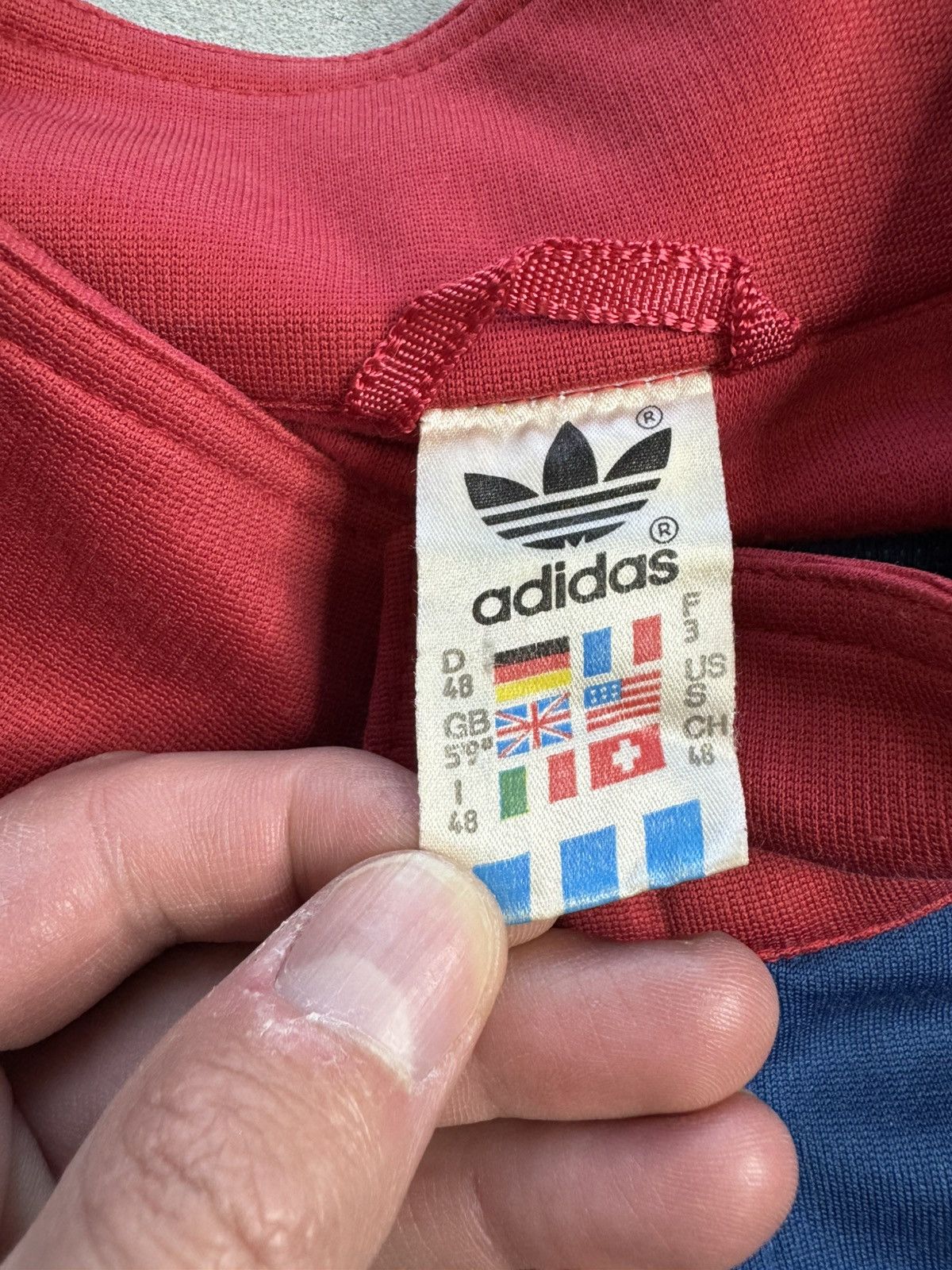 Adidas × Vintage Vintage Adidas West Germany Jacket Y2K Size US S / EU 44-46 / 1 - 4 Thumbnail