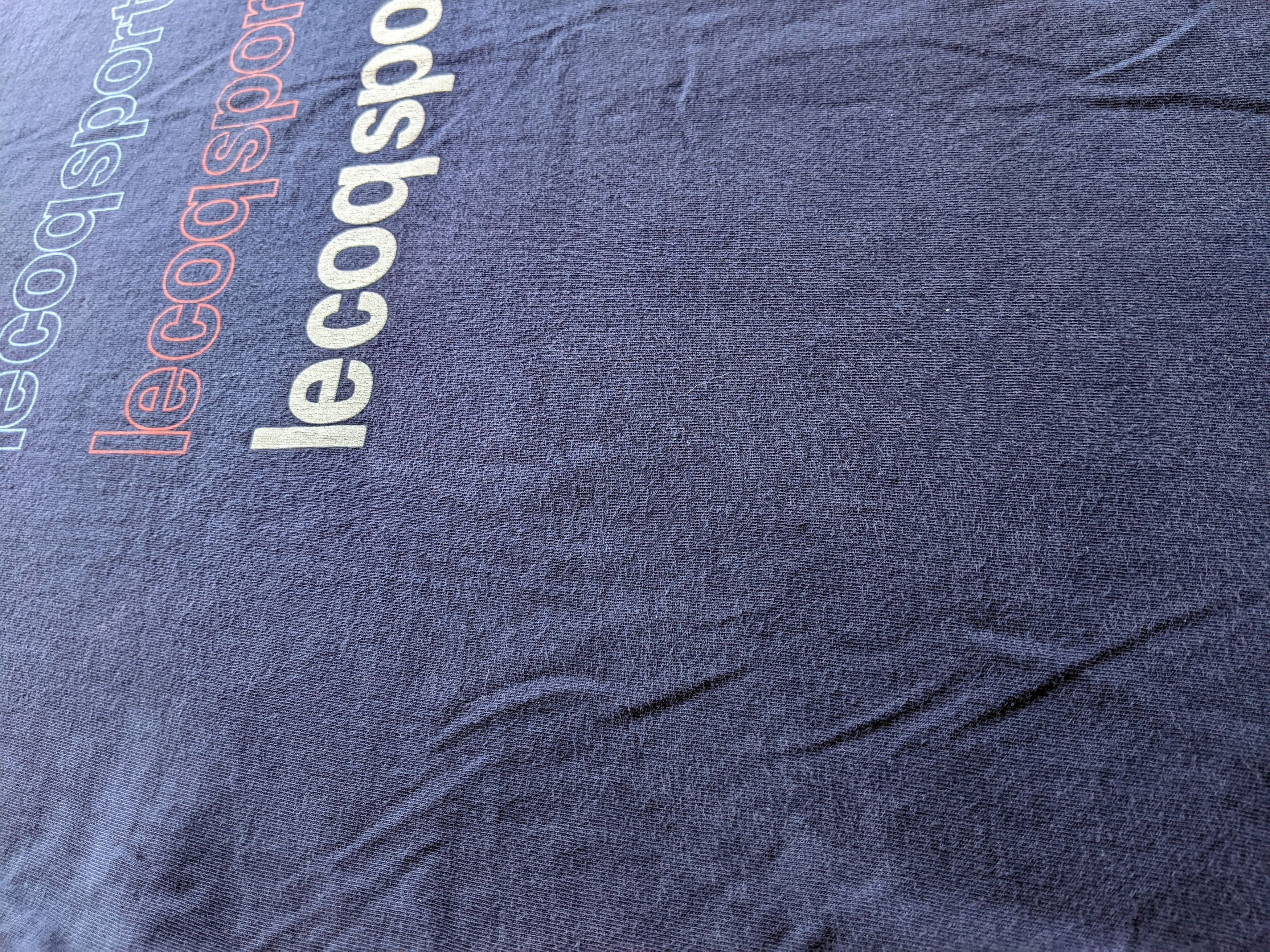 Le Coq Sportif × Vintage LeCoqSportif Vintage 90s / 00s Cotton Tshirt Size S Size US S / EU 44-46 / 1 - 4 Thumbnail