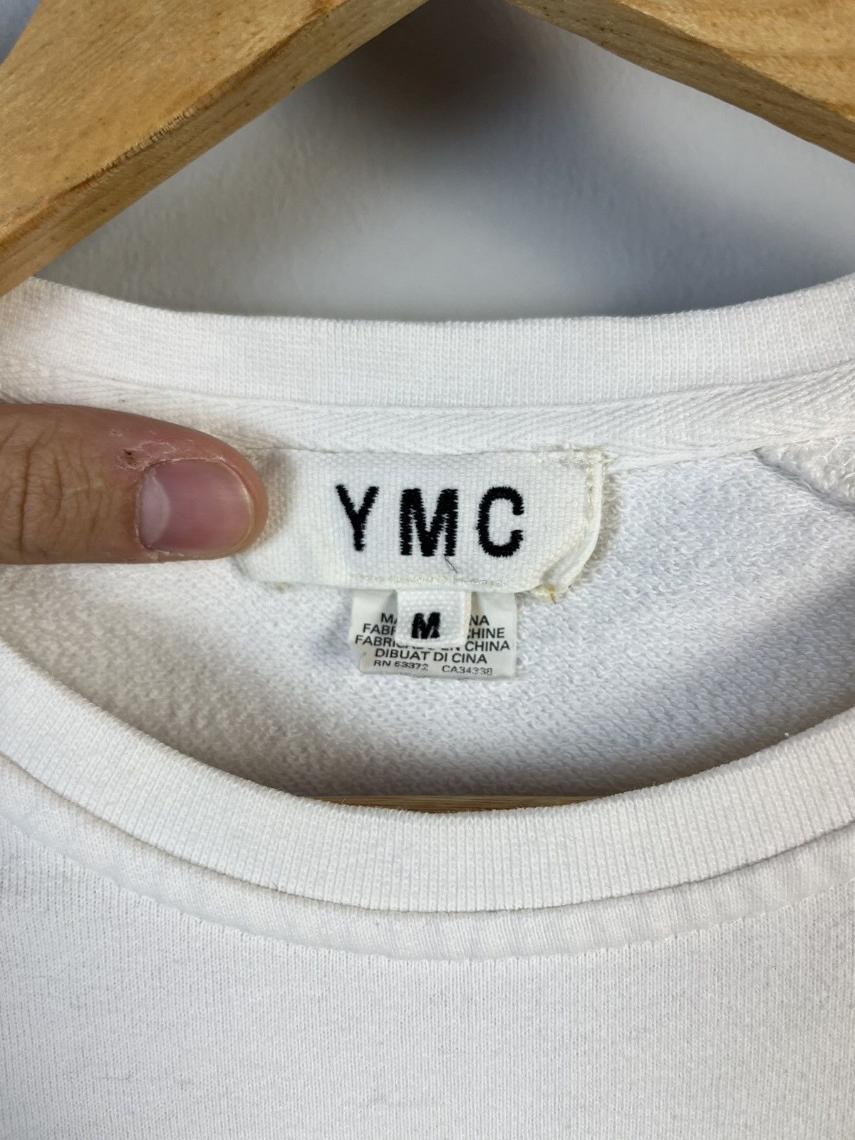 YMC YMC You Must Create Basic Cotton Casual Sweatshirt Size US M / EU 48-50 / 2 - 7 Thumbnail