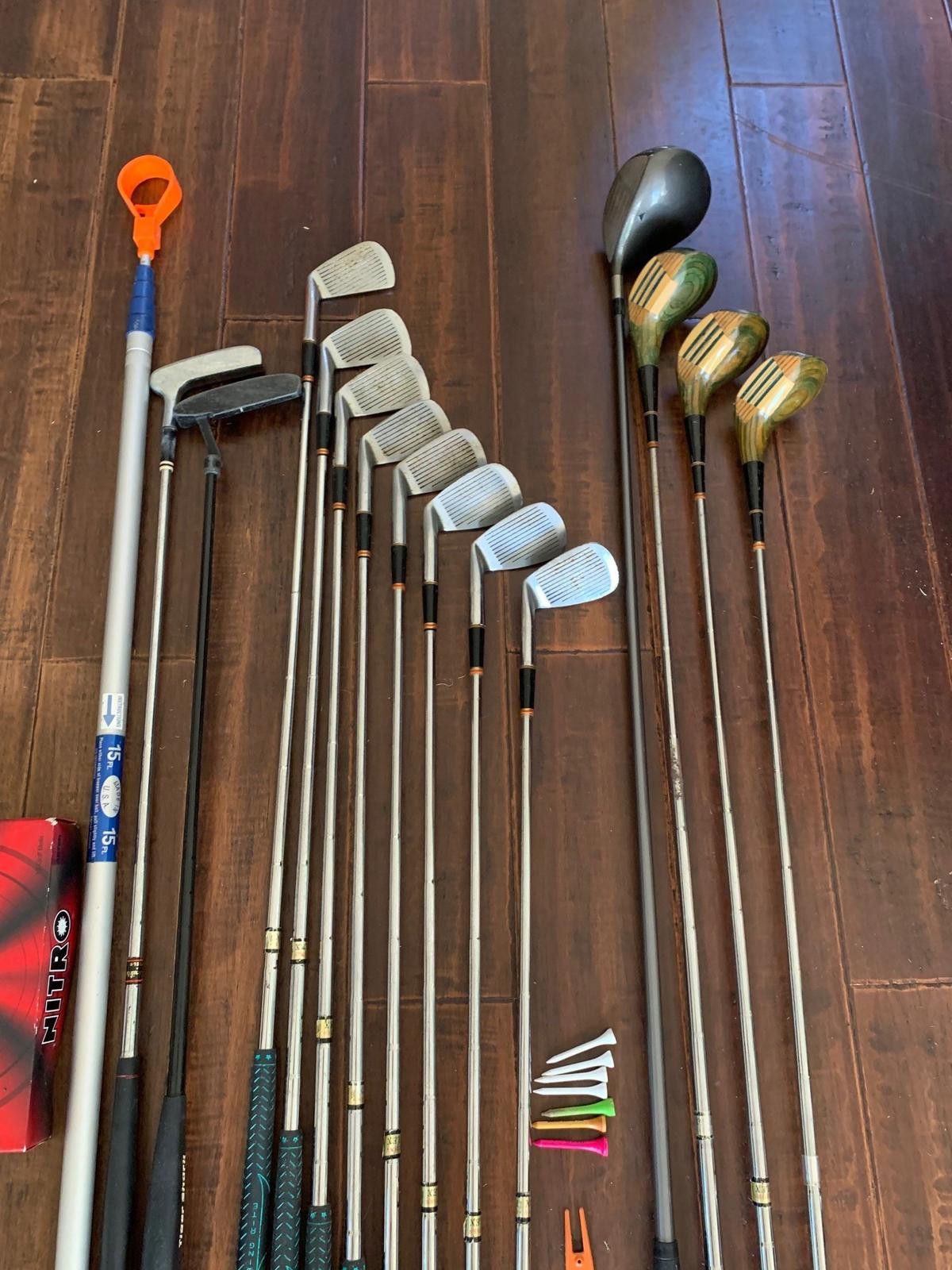 Other Set of Golf Clubs with Ram Bag, and Nitro Blaster Balls Size ONE SIZE - 1 Thumbnail