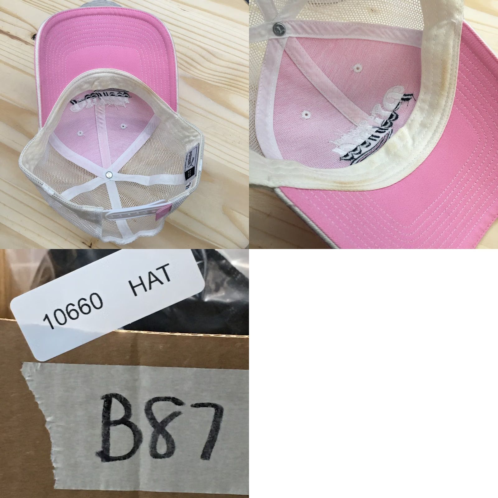 Puma Puma Baseball Cap Hat Womens Pink OS Curved Brim Embroidered Logo Original Casual Size ONE SIZE - 8 Thumbnail