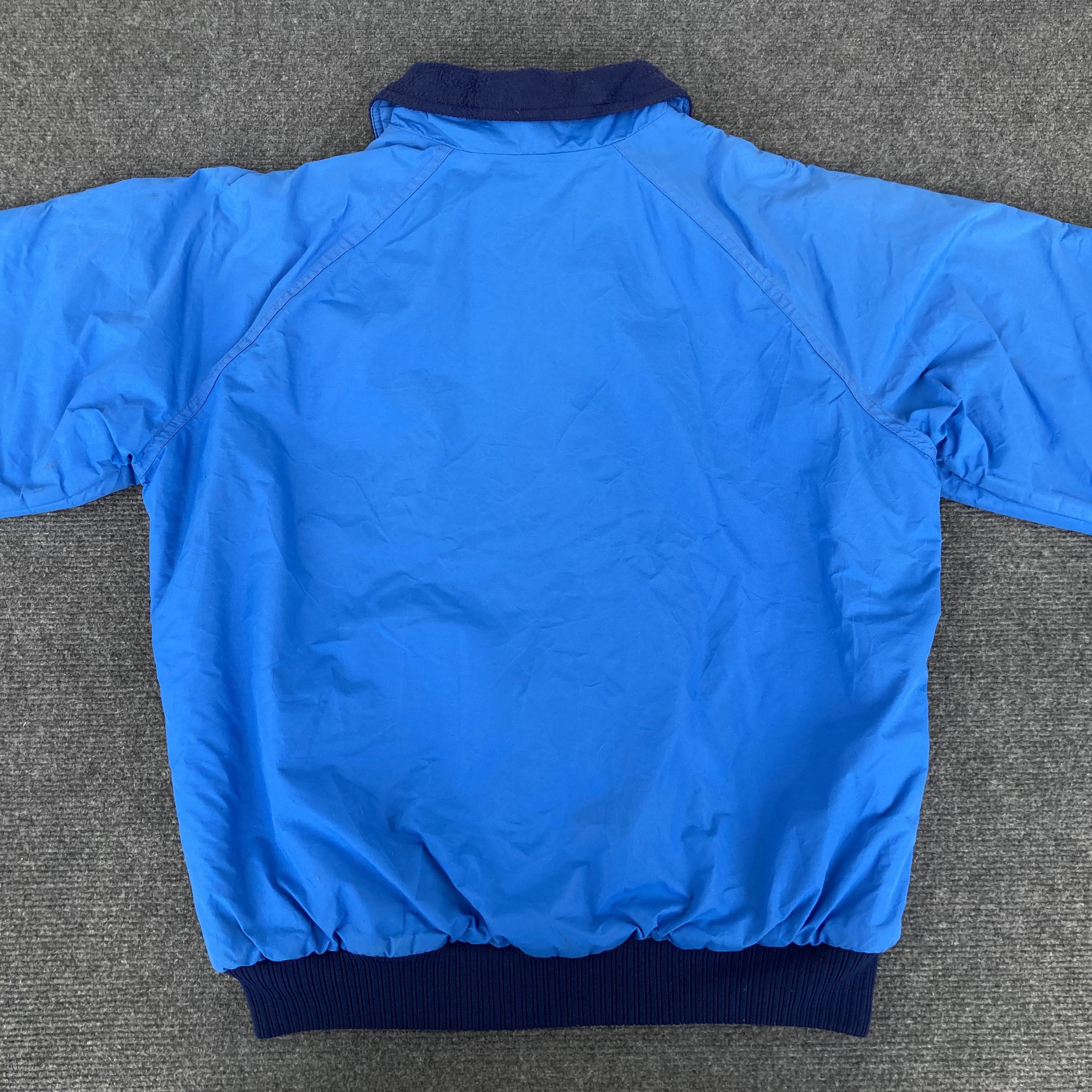 Patagonia × Vintage Vtg Patagonia Sherpa Lining Blue Bomber Jacket Size US M / EU 48-50 / 2 - 15 Thumbnail