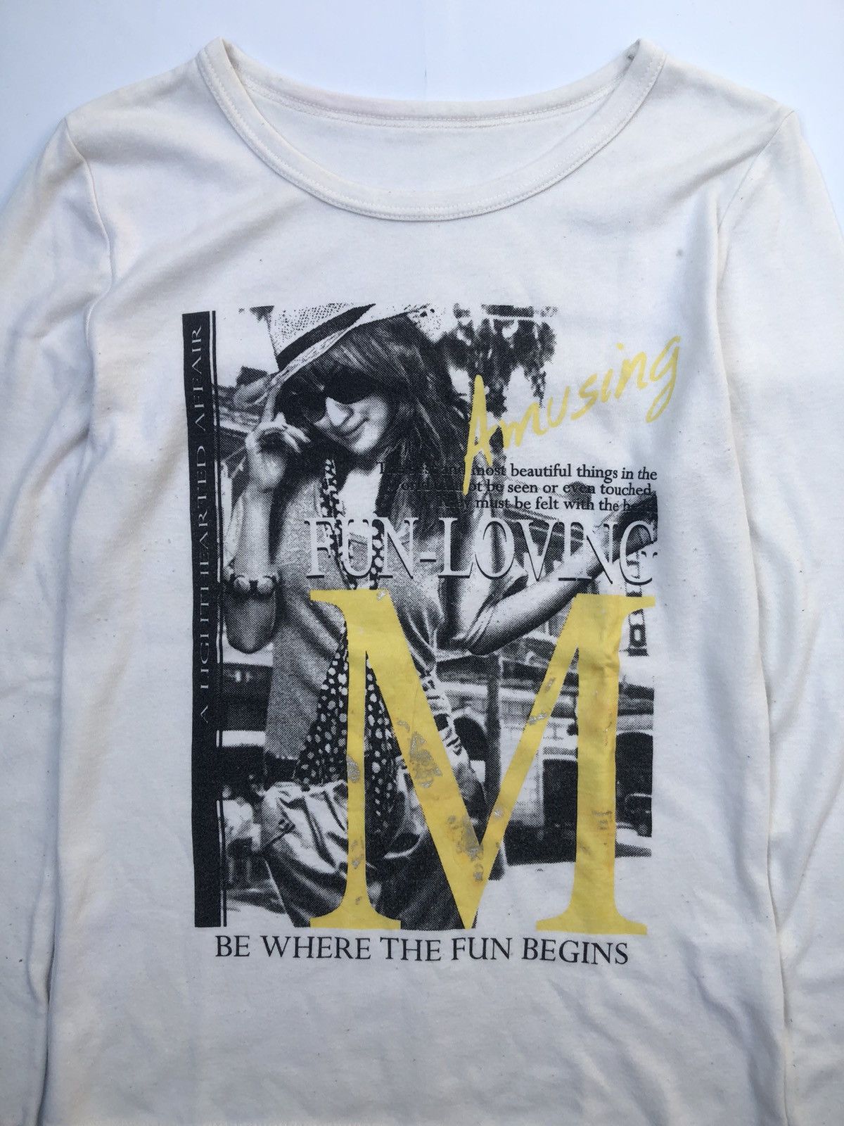 If Six Was Nine Be Where The Fun Begins Longs Sleeve Poem Lgb Style Size US L / EU 52-54 / 3 - 4 Thumbnail