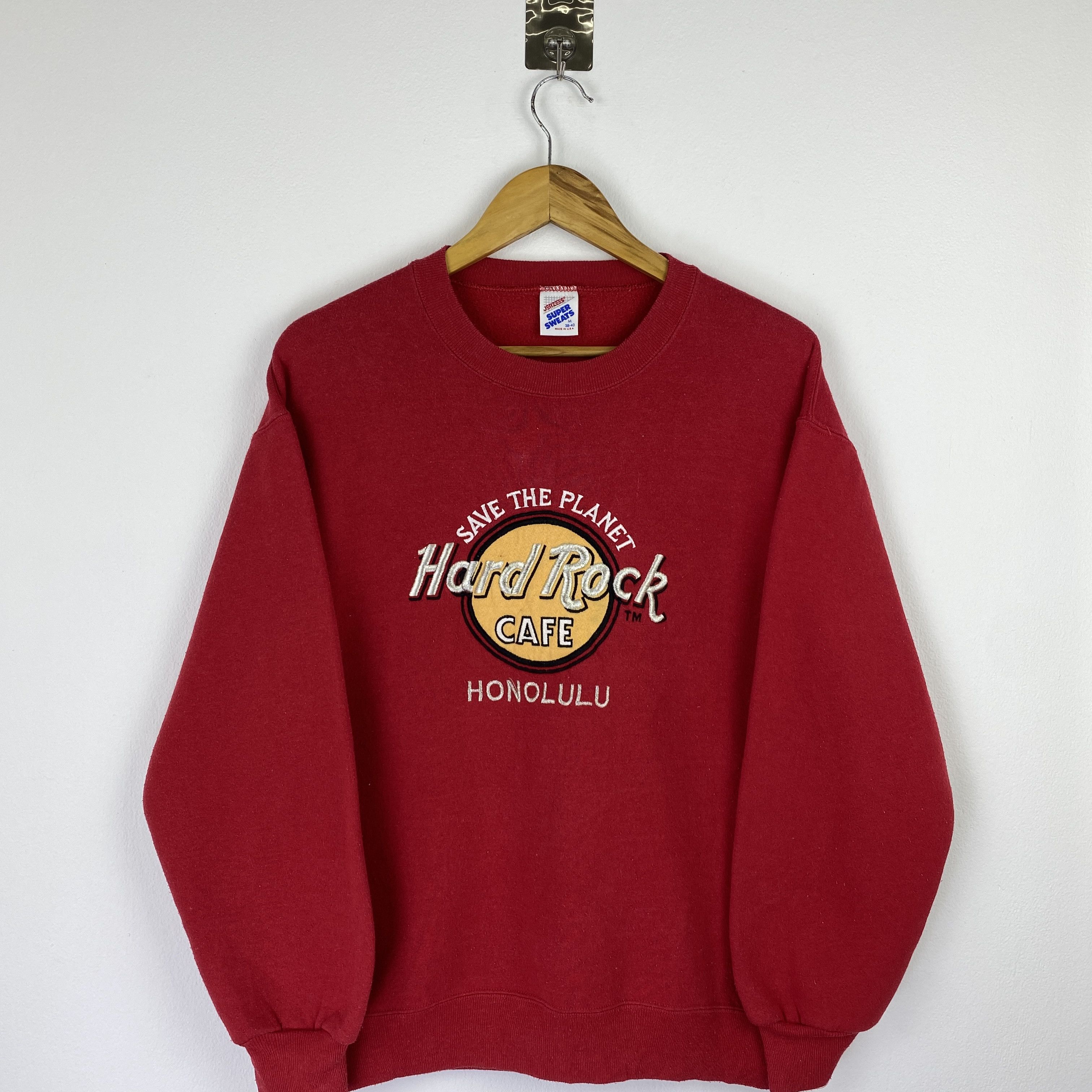 Vintage 90s Hard Rock Cafe Honolulu Sweatshirt SH0465