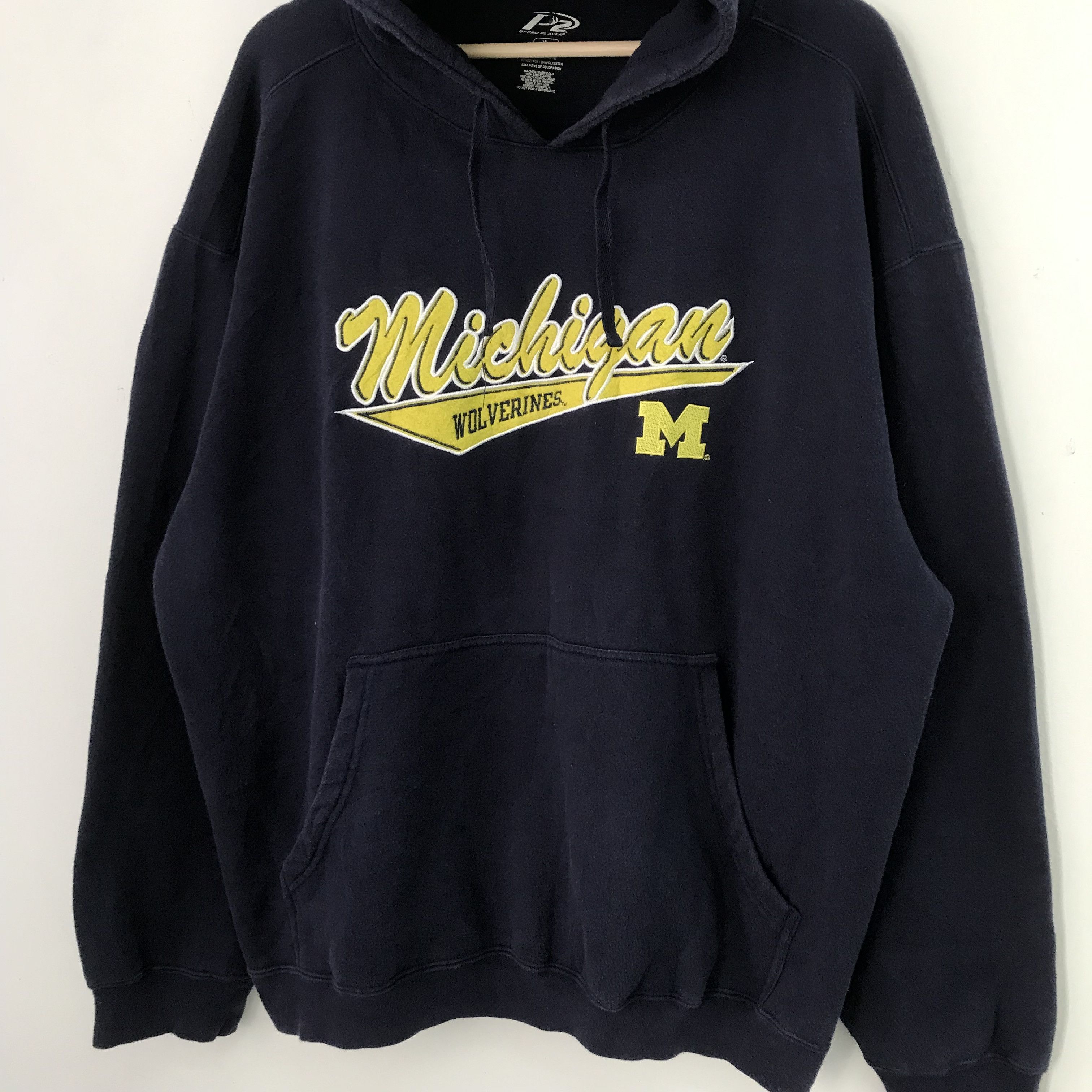 NCAA Vintage Y2K Michigan Wolverines Ncaa Blue - 466 Size US XL / EU 56 / 4 - 3 Thumbnail