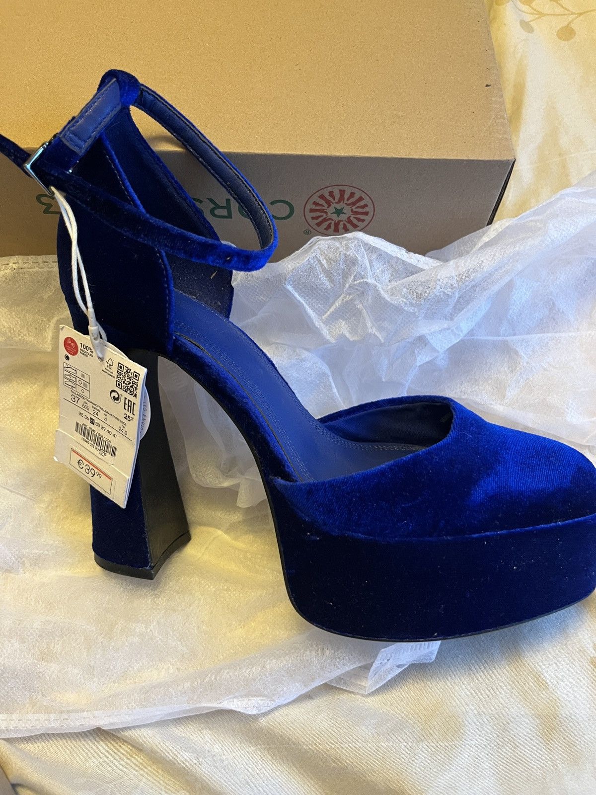 Stradivarius Size 37 new original💙 Size US 7 / IT 37 - 6 Thumbnail