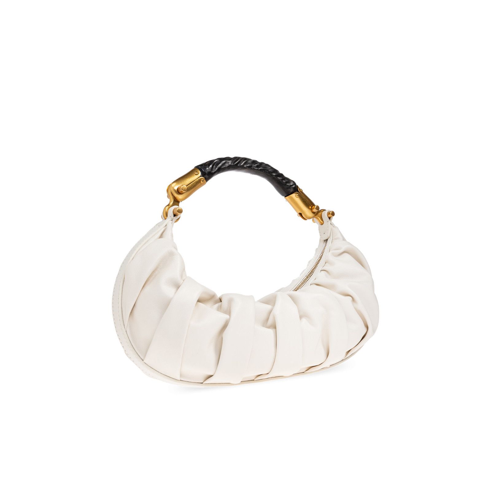 Balmain BALMAIN Ebene Medium $2695 Beige Top Handle Bag New & Authen Size ONE SIZE - 3 Thumbnail