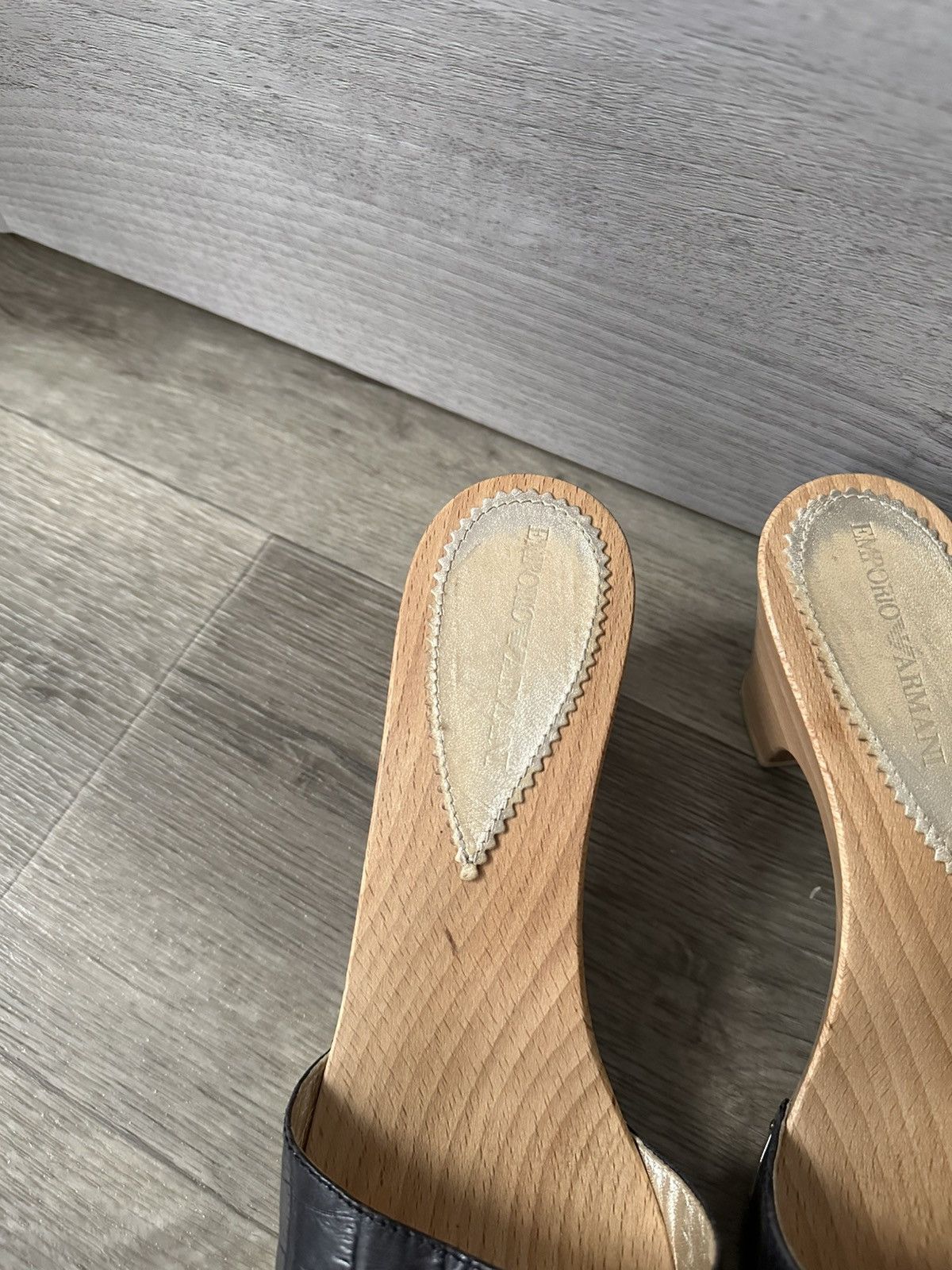 Emporio Armani × Vintage 🫧Emporio Armani Sandal Size US 8 / IT 38 - 5 Thumbnail
