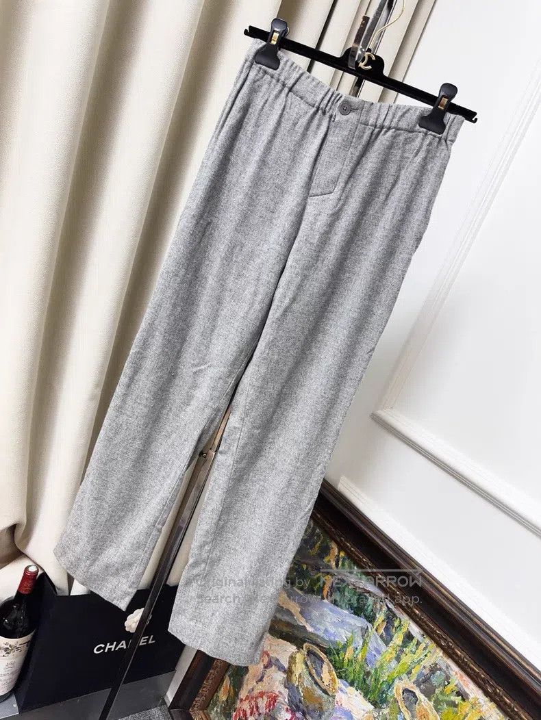 Loro Piana Loro Piana Light gray cashmere suit trousers Size 25" / US 0 / IT 36 - 1 Thumbnail