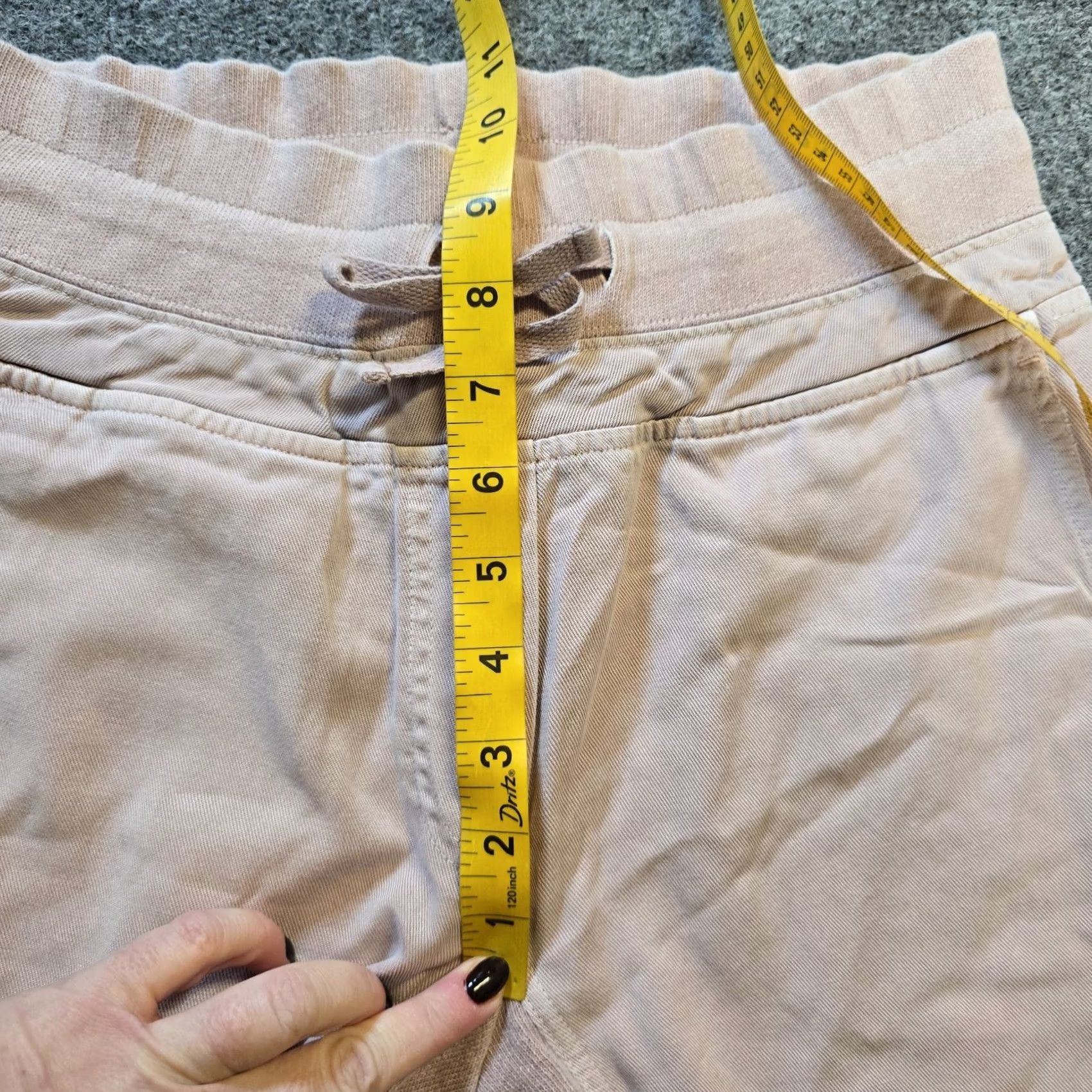 Reiss Reiss Pants Womens Size 0 Pink Joggers Twill Pull On Drawstring Pockets Casual Size 25" / US 0 / IT 36 - 6 Thumbnail