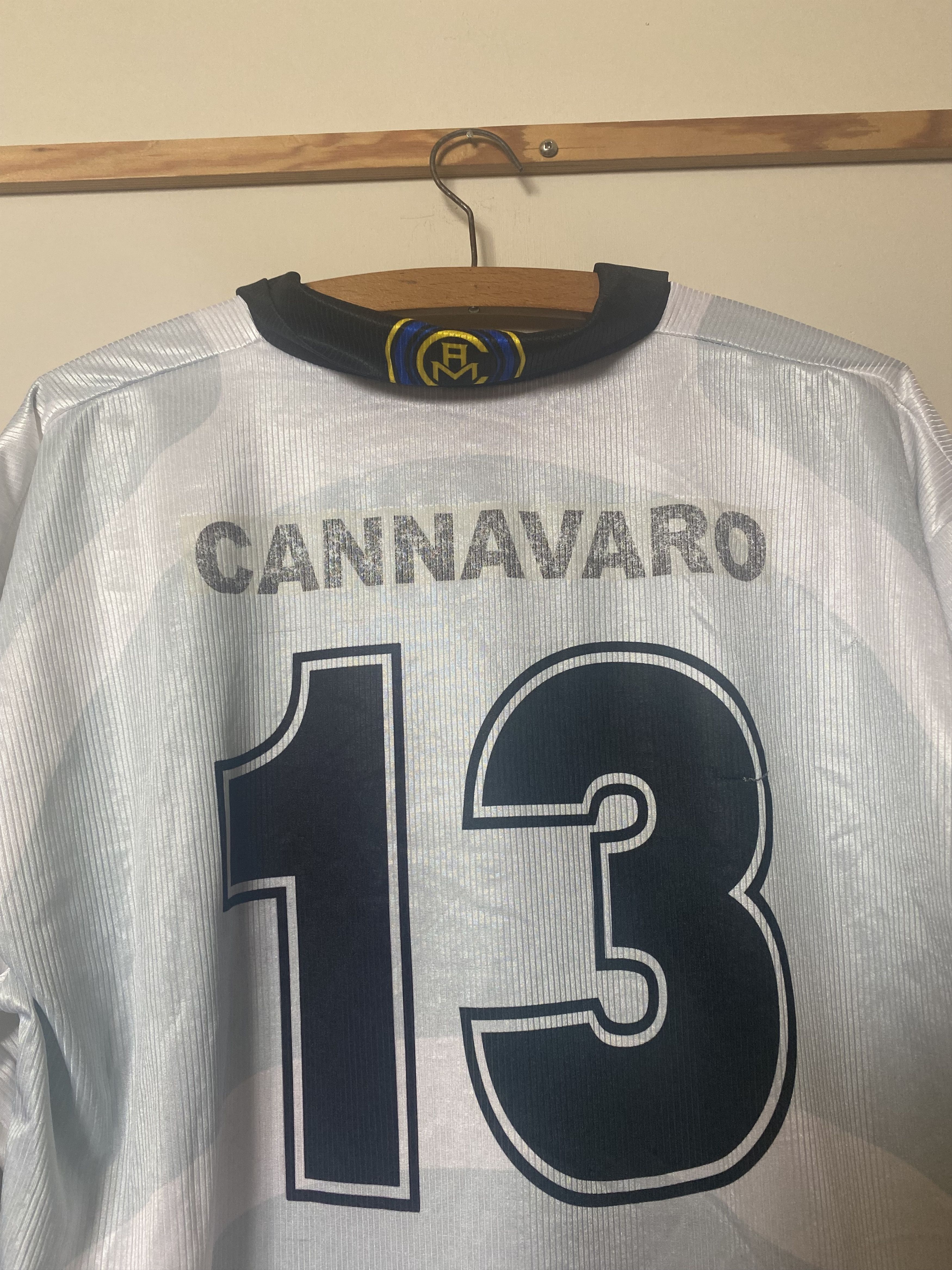 Other Vintage INTER MILAN #13 CANNAVARO 1998 - 1999 - XL - UNIQUE Size US XL / EU 56 / 4 - 3 Thumbnail