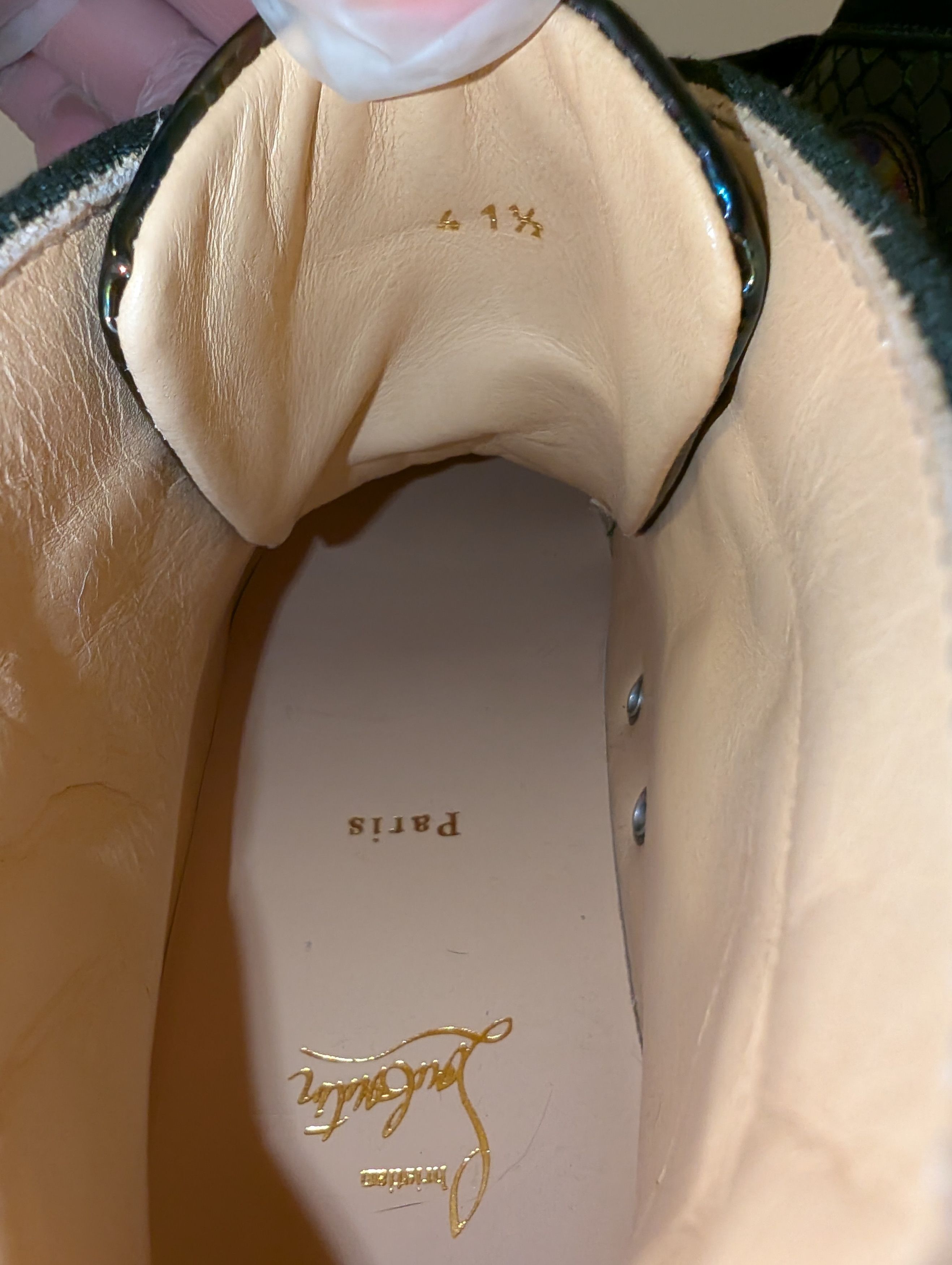 Christian Louboutin CHRISTIAN LOUBOUTIN PIK PIC ORLATTO STELLER PAT 41.5-NEW Size US 8.5 / EU 41-42 - 8 Thumbnail