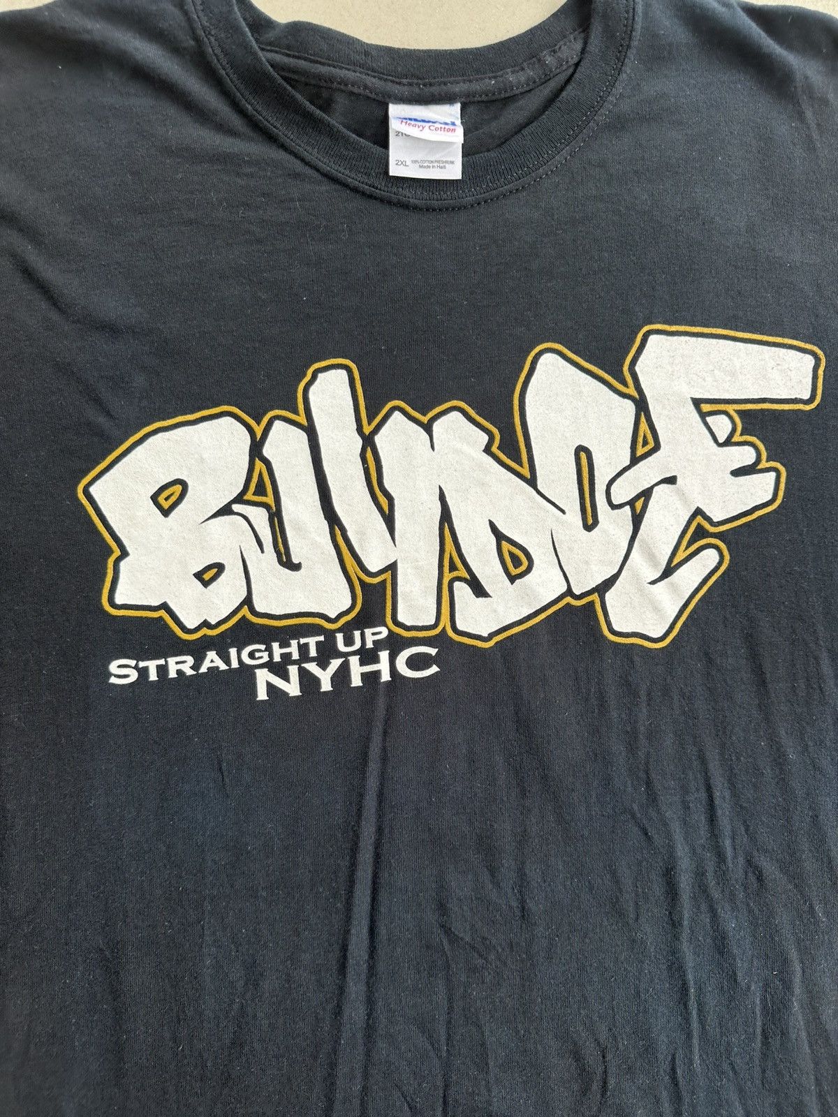 Band Tees × Vintage VINTAGE Y2K BULLDOZE BAND TEE Size US XXL / EU 58 / 5 - 2 Thumbnail