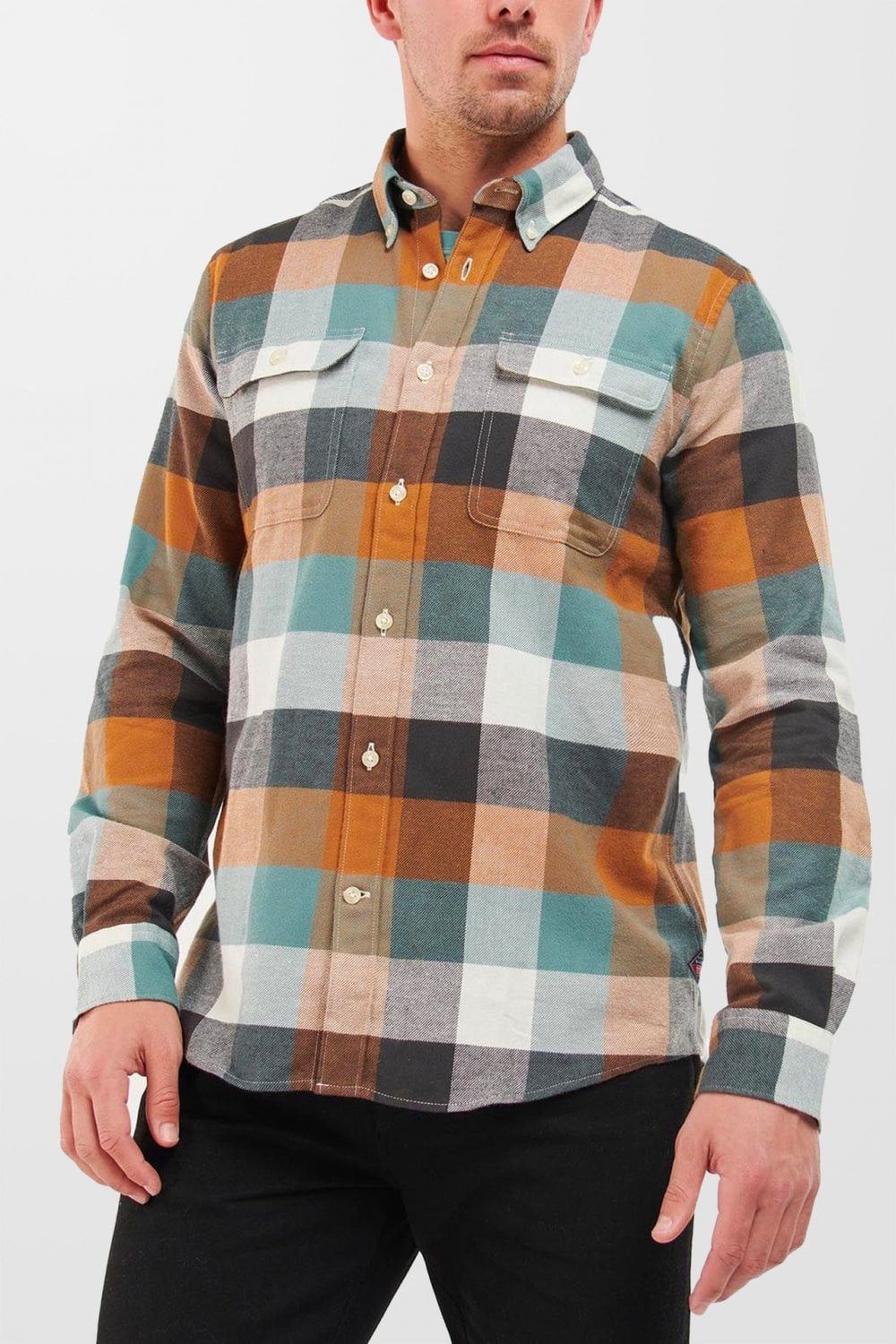 Barbour o1y1224 Logo Button Ups Shirt in Multicolor Size US XS / EU 42 / 0 - 3 Thumbnail