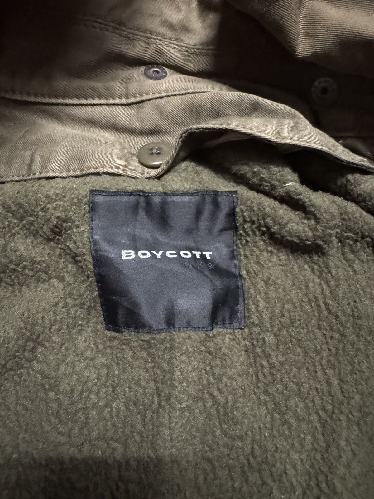 Boycott 💥VINTAGE BOYCOTT PARKA FIST TAIL POCKET FUR MILITARY STYLE Size US S / EU 44-46 / 1 - 9 Thumbnail