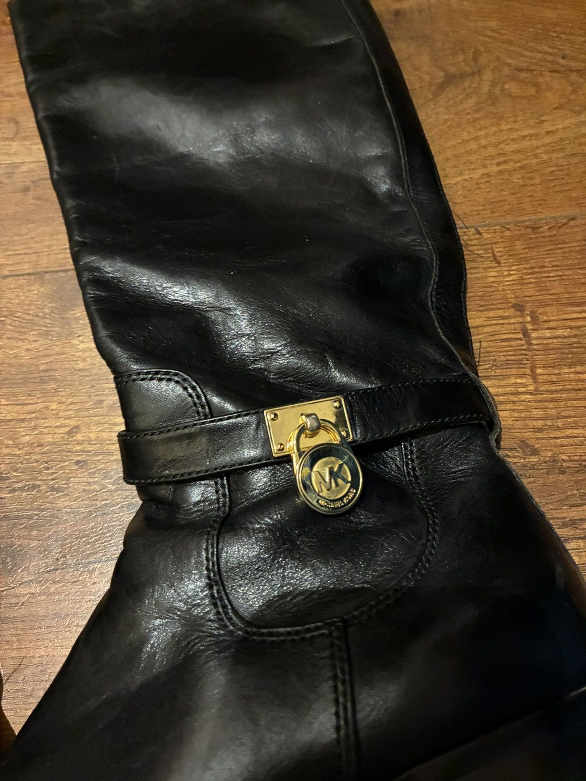 Michael Kors Mk leather boots Size US 7 / IT 37 - 2 Thumbnail