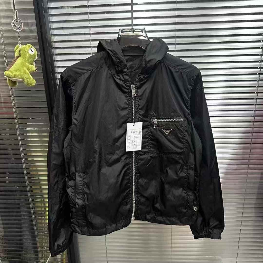 Prada Prada Nylon Jacket Metal Triangle XS Size XS / US 0-2 / IT 36-38 - 1 Thumbnail